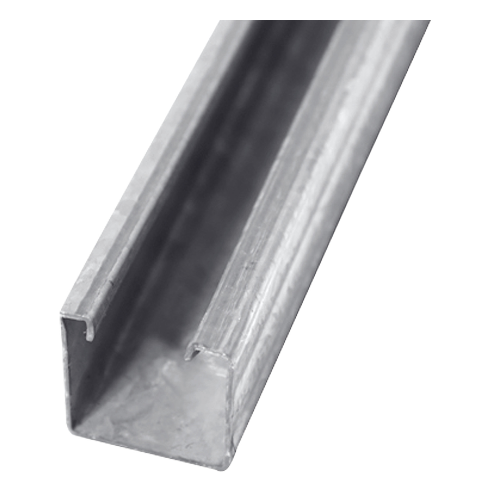 Canal Sólido / 4 x 4 cm (1.6 x 1.6 in) / Acero Pregalvanizado 1.5 mm / Refuerzos Longitudinales / 1.5 kg/m / Compatible C20 y C30 — ANCLO · SKU ANC-USE4X4