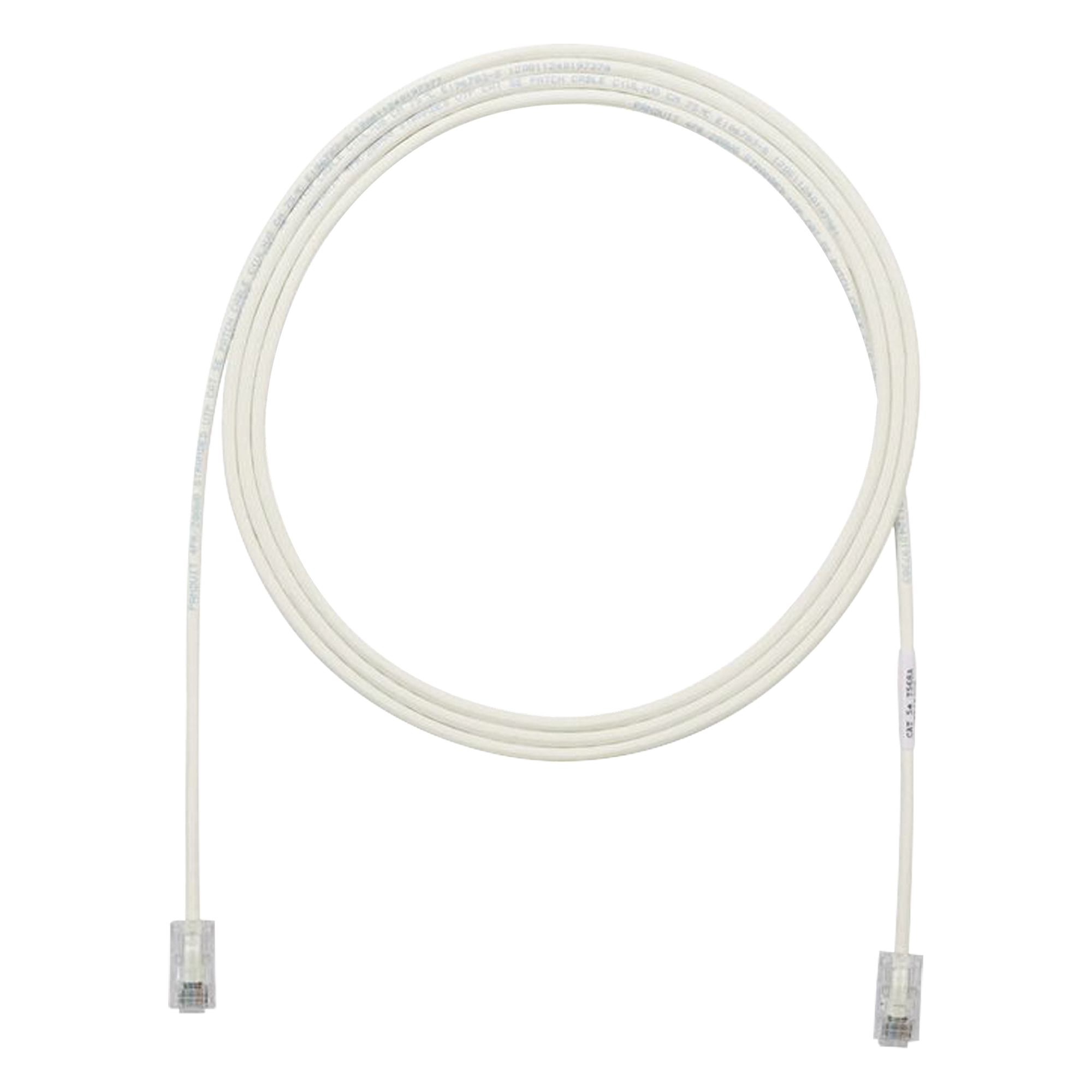 Cable de Parcheo UTP / Cat6A / 28AWG / CM-LSZH / 2.13 m (7 ft) / -40 a 75°C / PoE Tipo 4 — PANDUIT · SKU UTP28X7