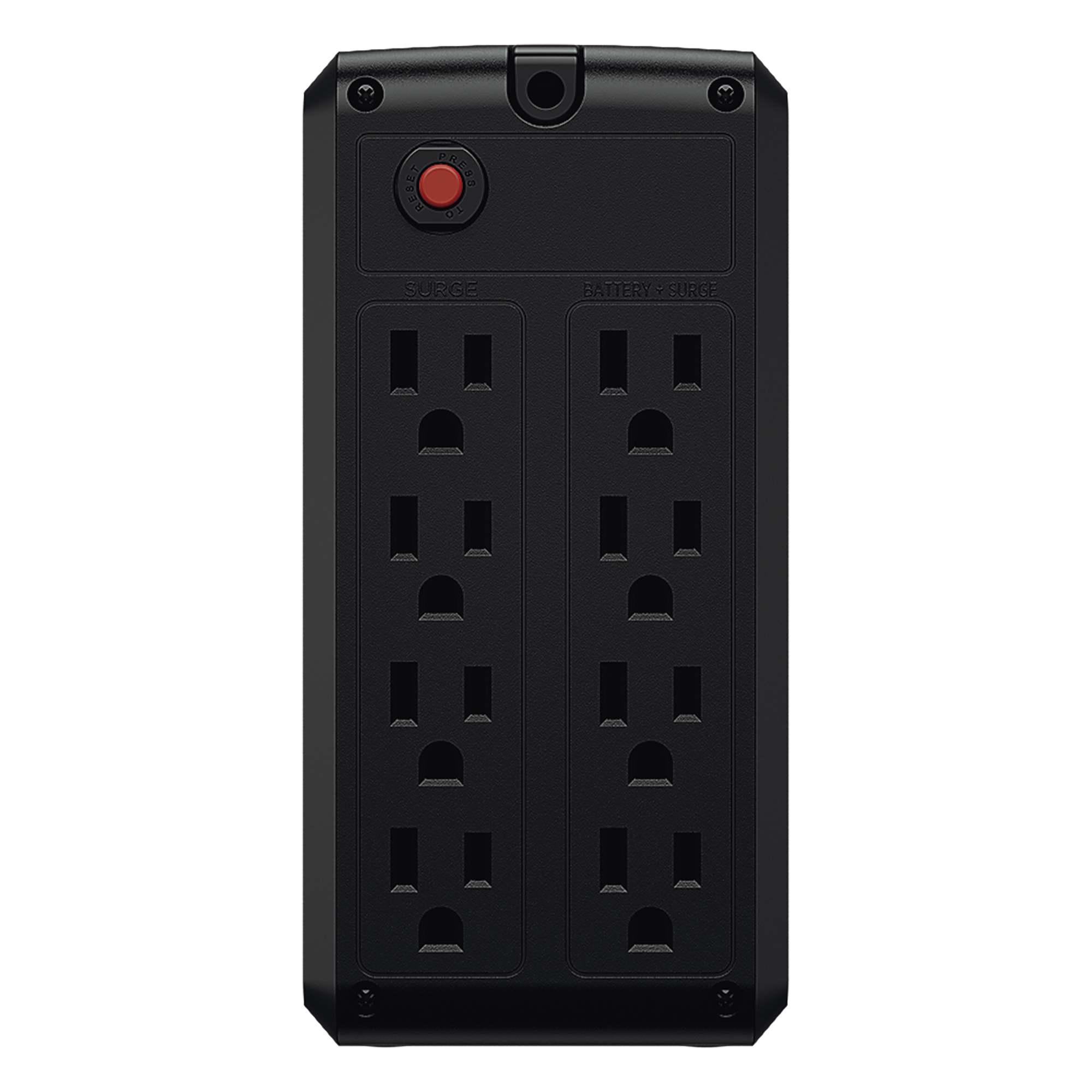 UPS de 1000 VA/500 W, Topología Línea Interactiva, Entrada 120 Vca  NEMA 5-15P, y 8 Salidas NEMA 5-15R, Puerto USB, Con Regulador de Voltaje (AVR)