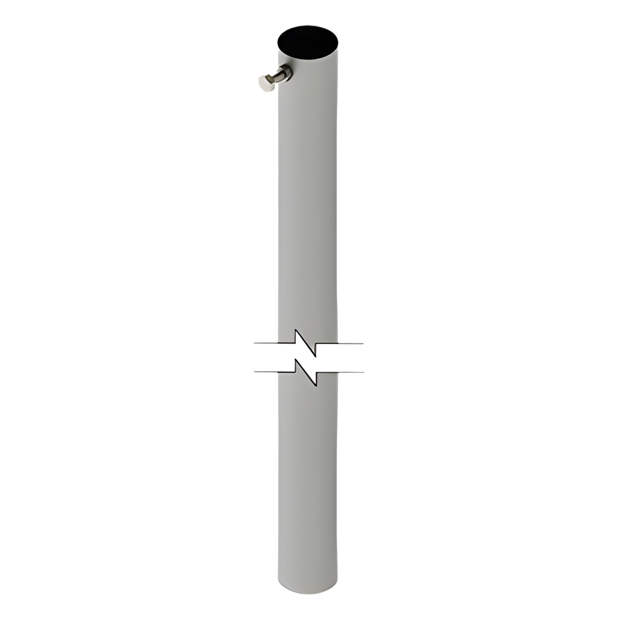 Mástil para Antena / Altura Fija 3 m (9.8 ft) / Diámetro 1-1/4" / Carga Máxima 6 kg / Antenas hasta 25 cm — SYSCOM TOWERS · SKU SLM-3