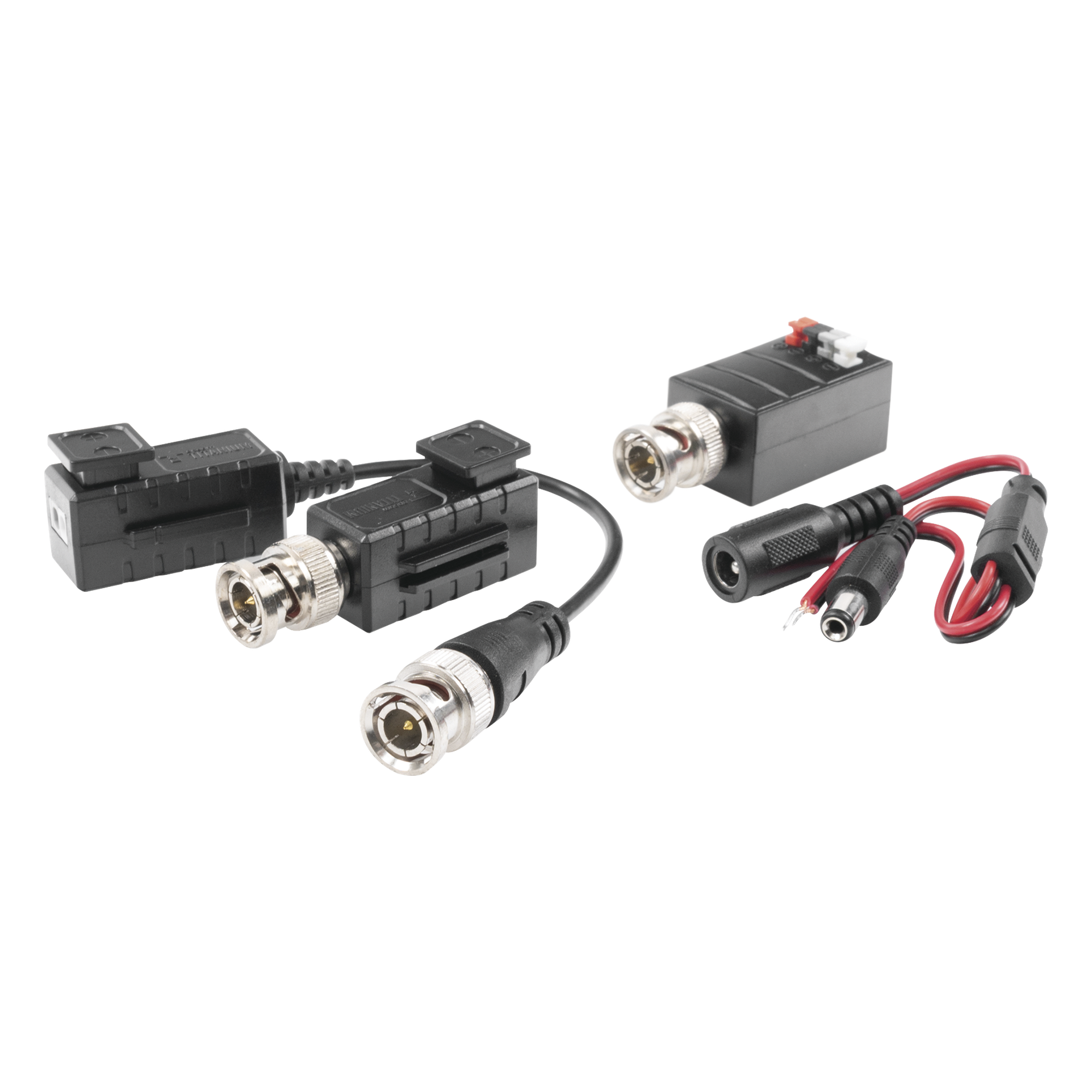 Kit de Transceptores de Video / Alcance 320 m (1049.9 ft) / HD-TVI/CVI/AHD/CVBS / Cat 5e/6 / Protección contra Sobretensión / Inmunidad 60 dB — EPCOM TITANIUM · SKU KIT4501AP