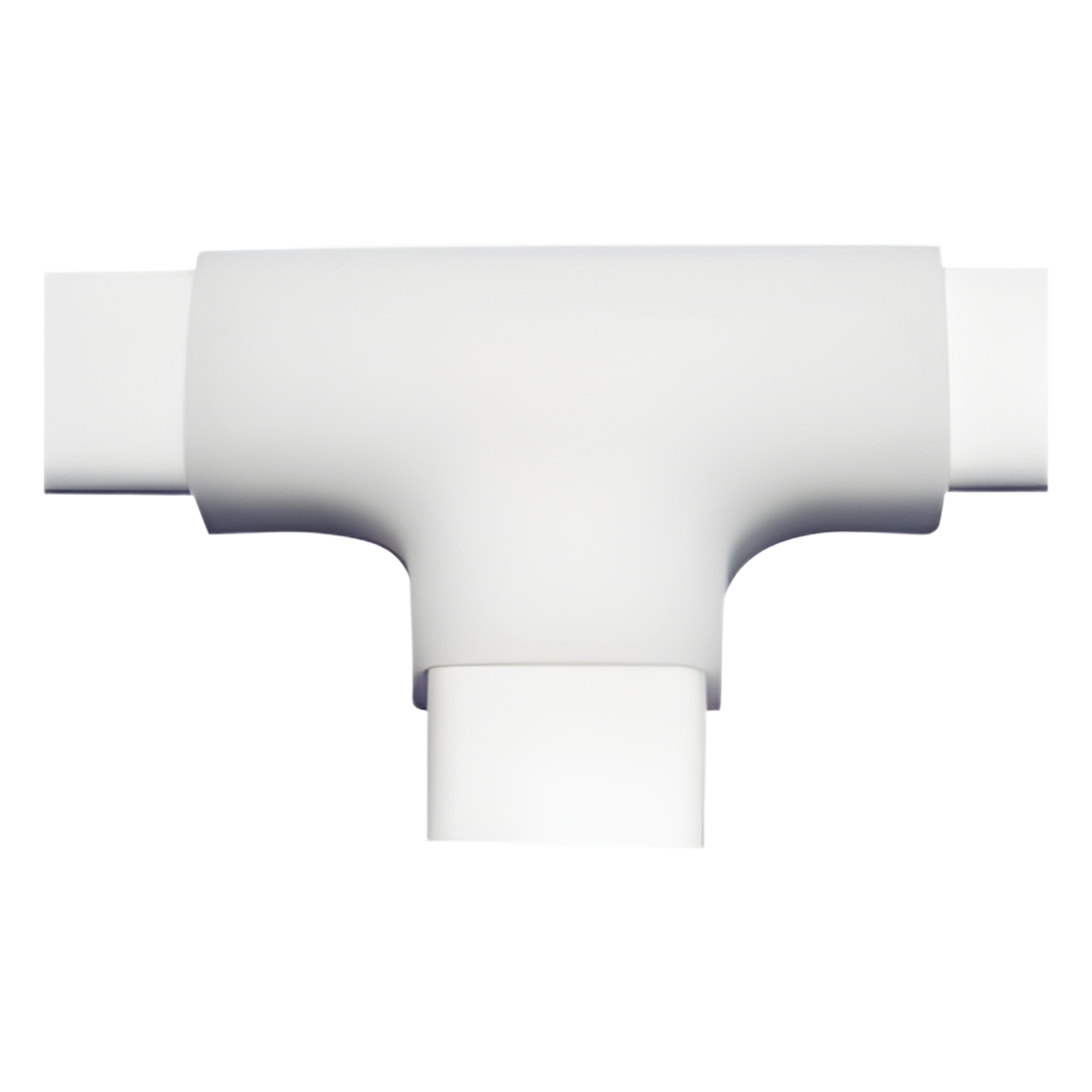 Sección en "T " de PVC auto extinguible, para canaleta TMK0812 (3 Piezas) (5040-02001)