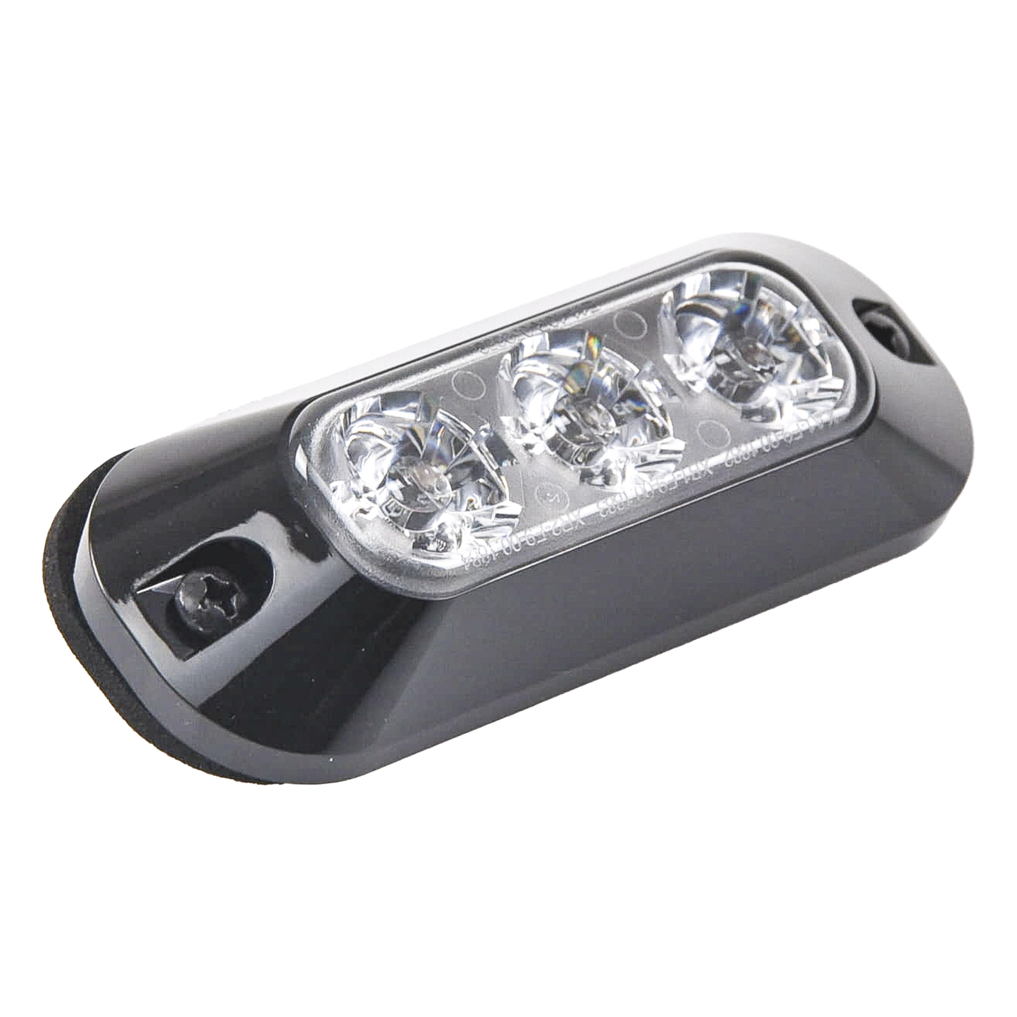Luz Perimetral LED / 3 LEDs / 21 Patrones de Destello / 12-24 VCC / SAE J595 Clase I / Uso Interior y Exterior