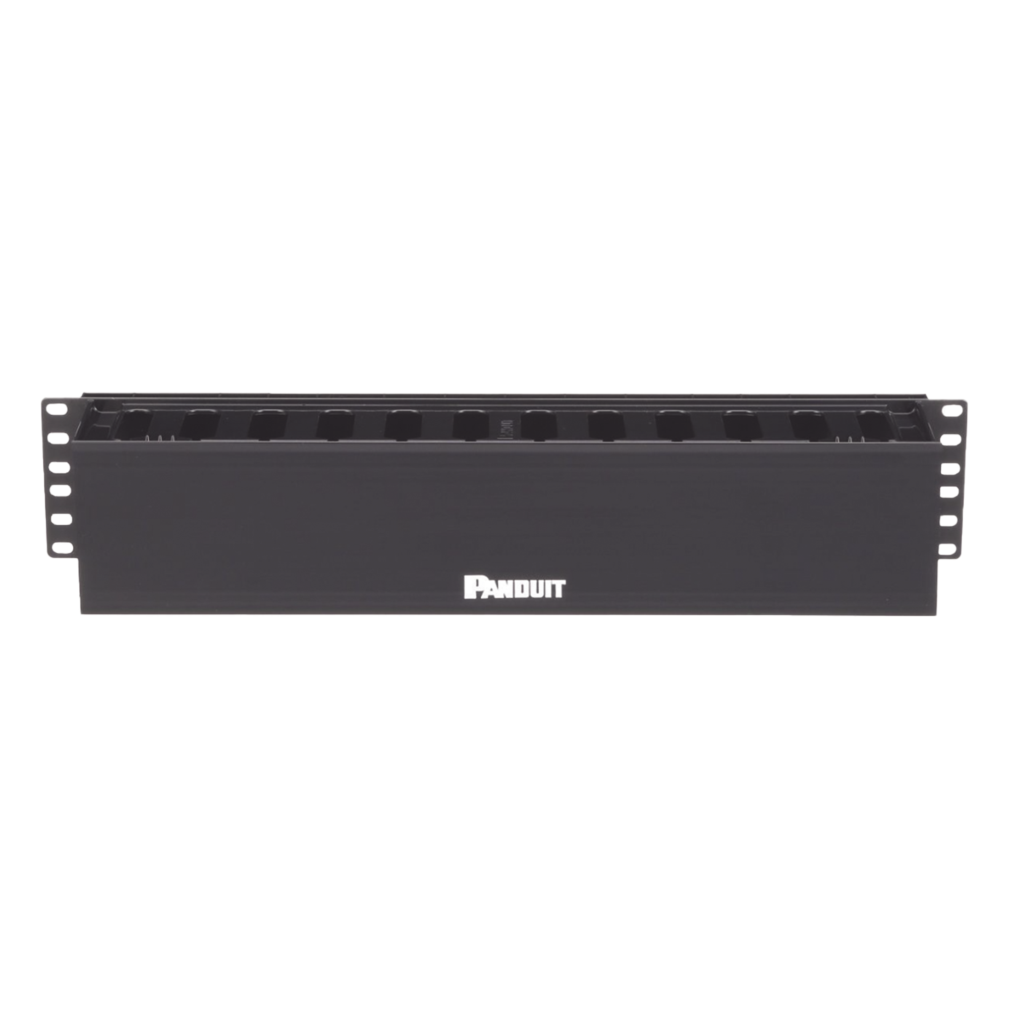 Organizador de Cables Horizontal / Rack 19in / 2UR / Frontal / PatchLink / ABS