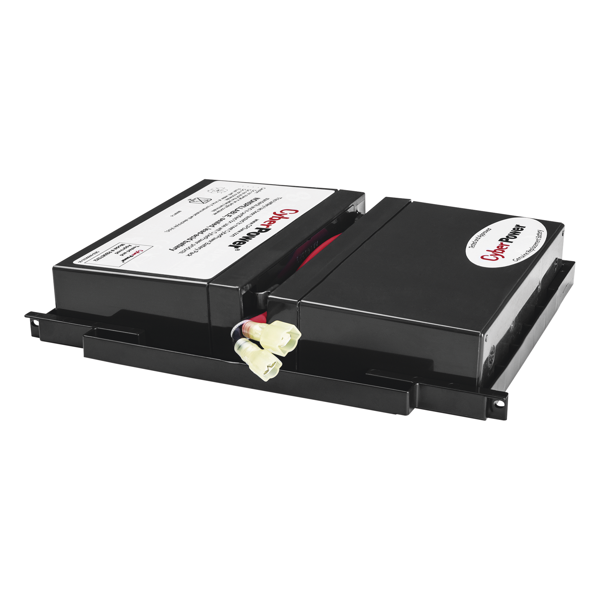Kit de Baterías de Repuesto UPS / 2 Unidades / 6V 7Ah / Plomo-Ácido Sellado / Instalación Plug-and-Play / Reciclaje Seguro — CYBERPOWER · SKU RB0670X2