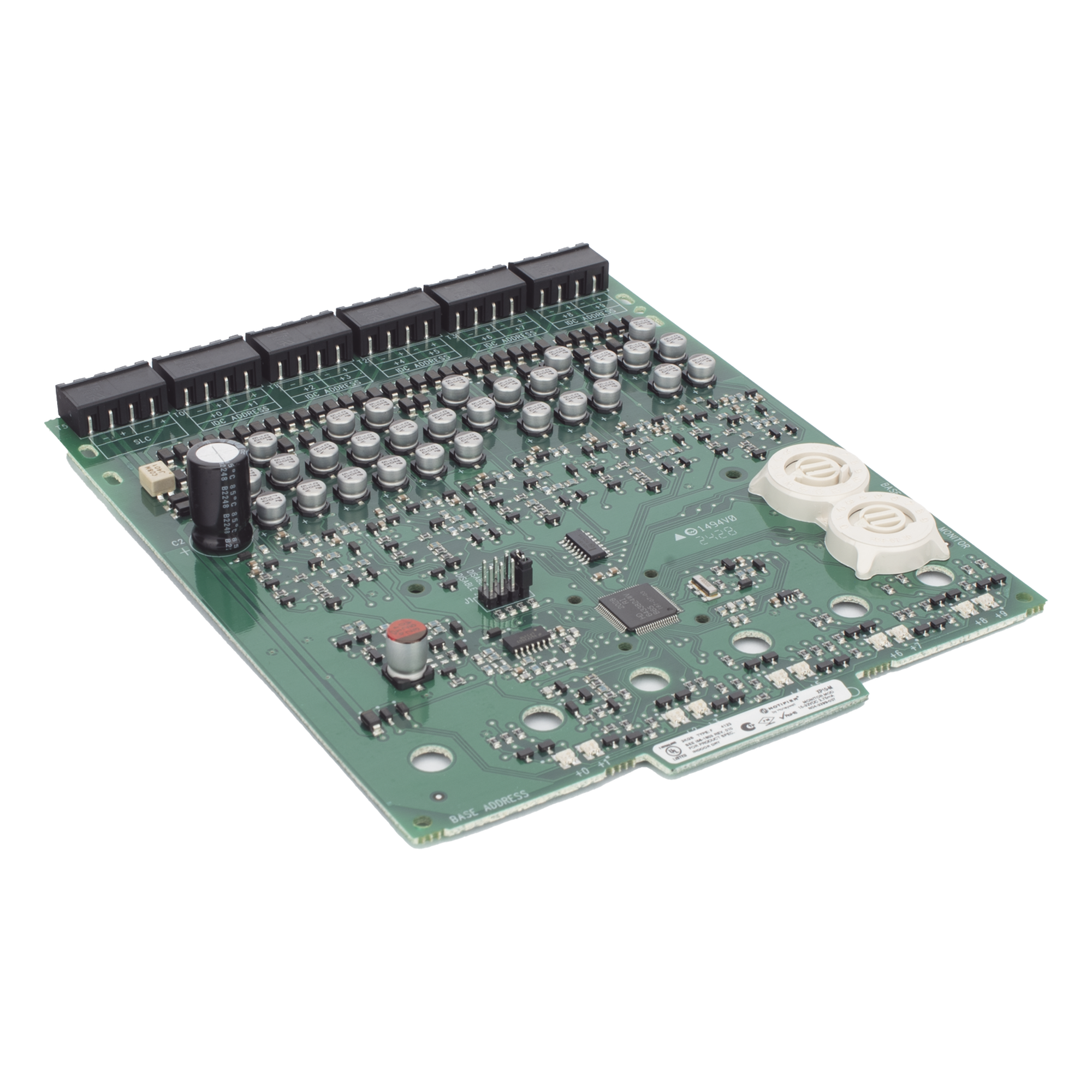 Módulo Monitor Direccionable / 10 Entradas / Circuitos Clase B o Clase A / FlashScan o CLIP / Terminales 12-18 AWG