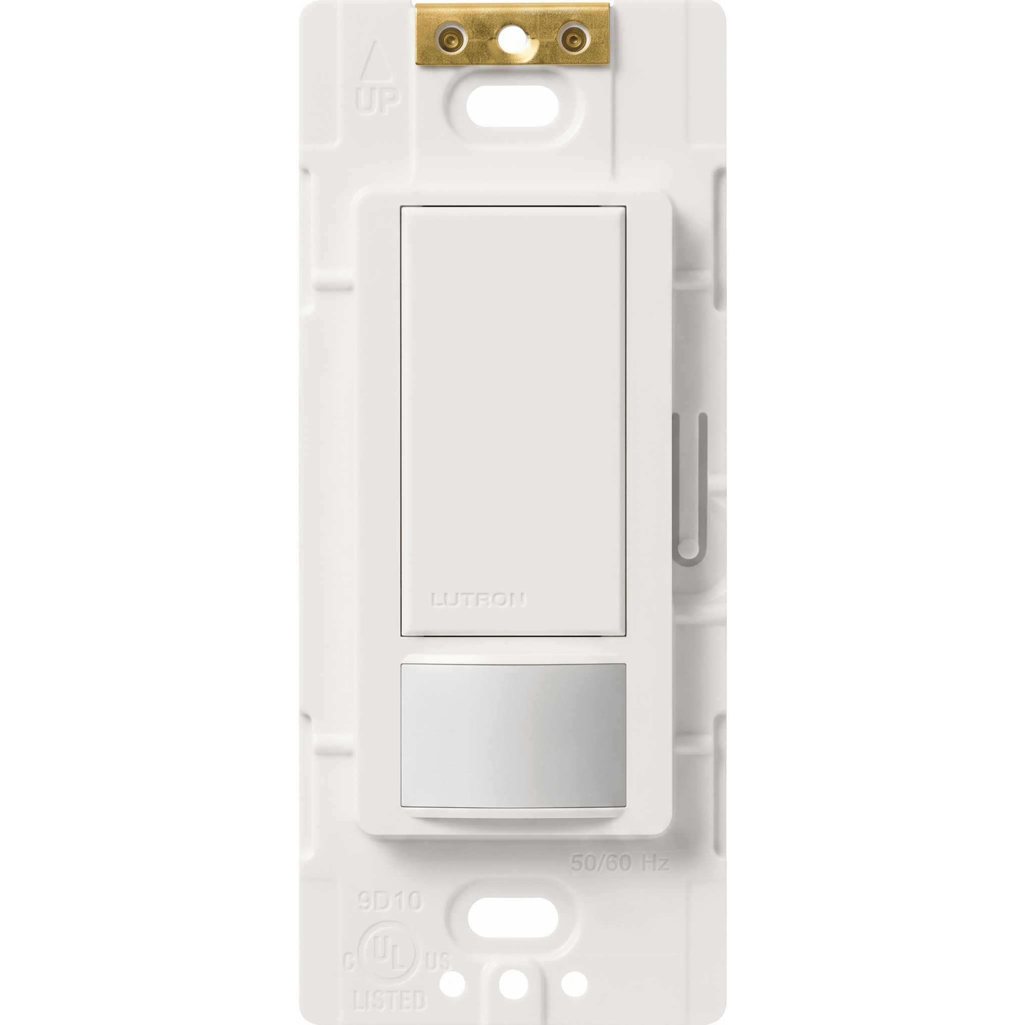 Apagador de Pared con Sensor de Ocupación / 2 A a 120 V / Unipolar / Cobertura 81 m² (872 ft²) / 180° / Blanco — LUTRON ELECTRONICS · SKU MSOPS2WH
