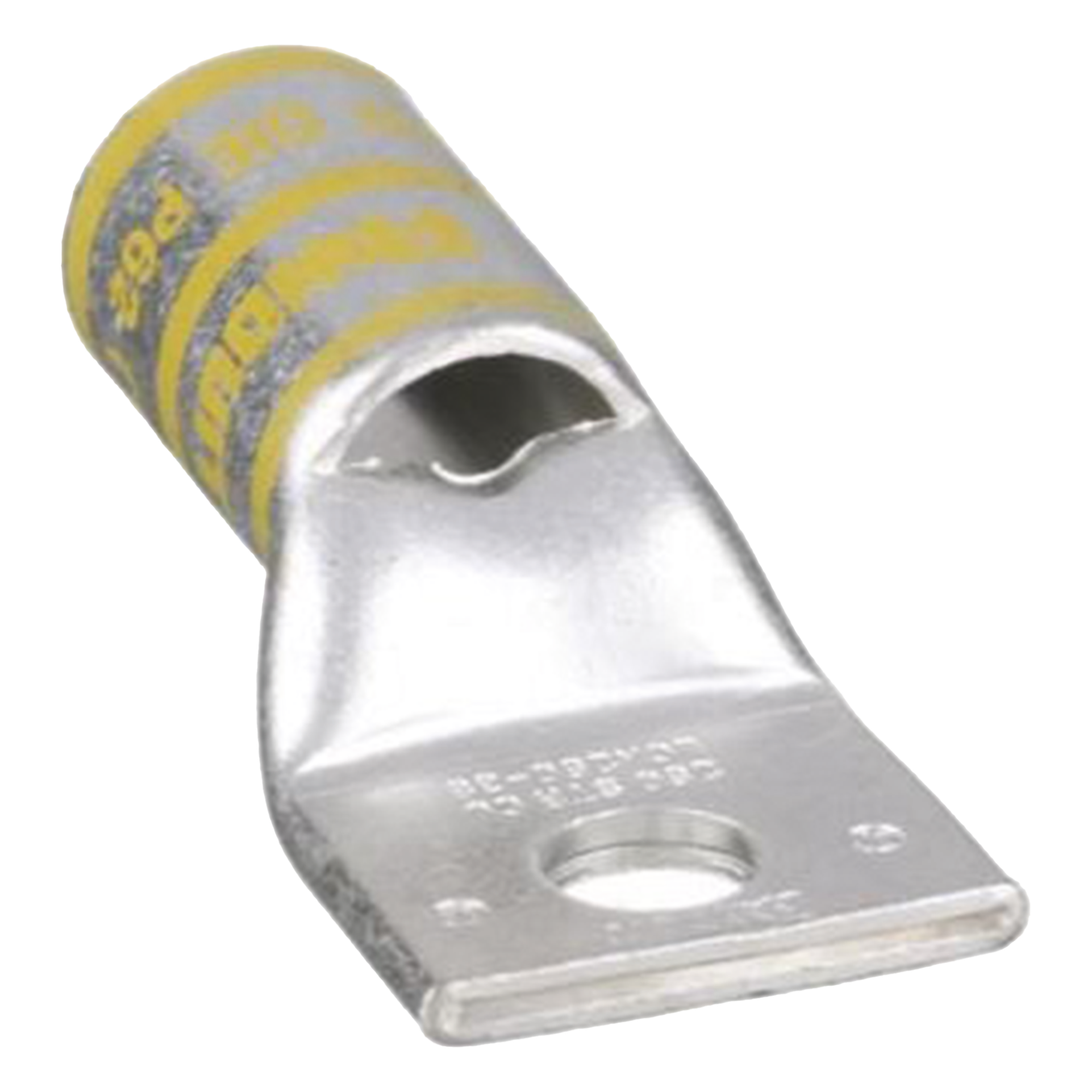 Zapata de compresión LCA250-38-X para cal. 250Kcm, Barreno para tornillo prisionero de 3/8, 1 Pz