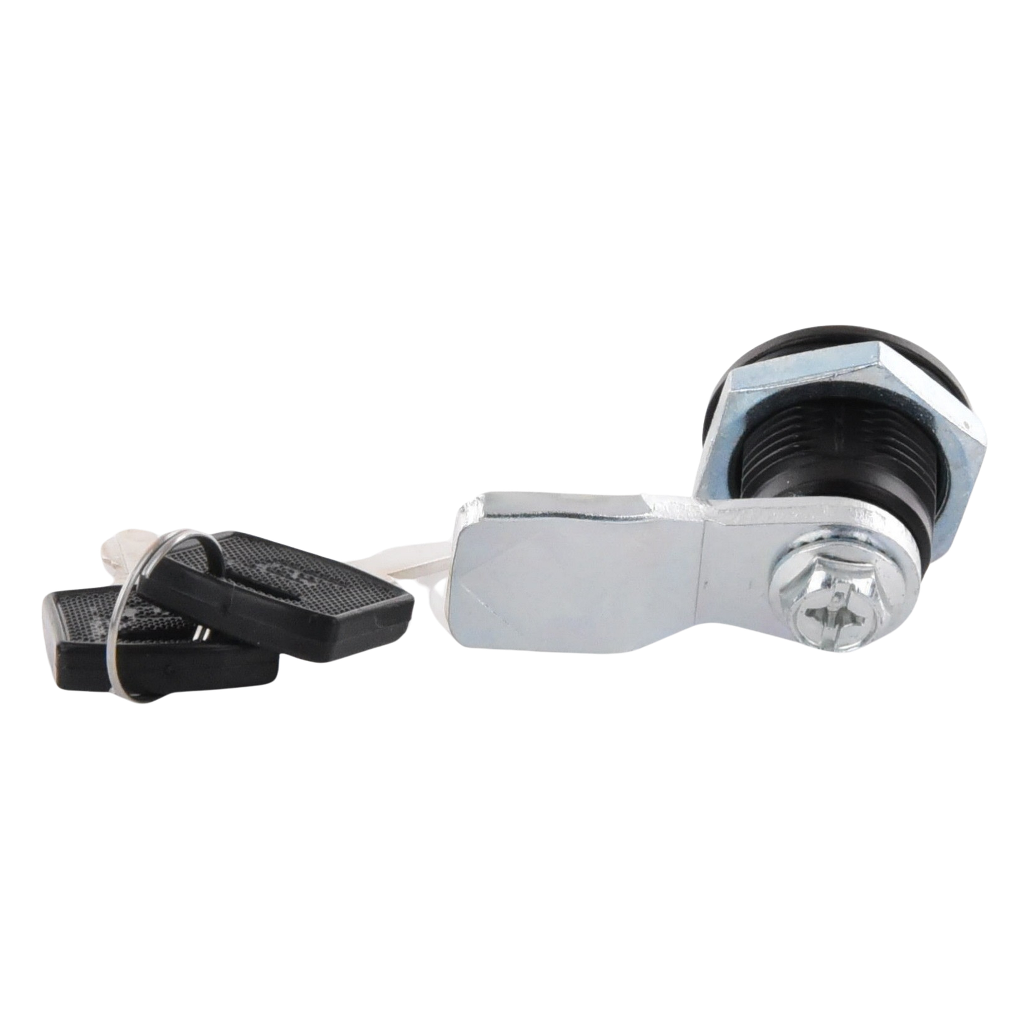 Cerradura con Paleta Metálica / 2 Llaves de Seguridad / Acero / Gabinetes 0-600 mm (0-1.97 ft) / Llave Maestra / Compatible Poliéster