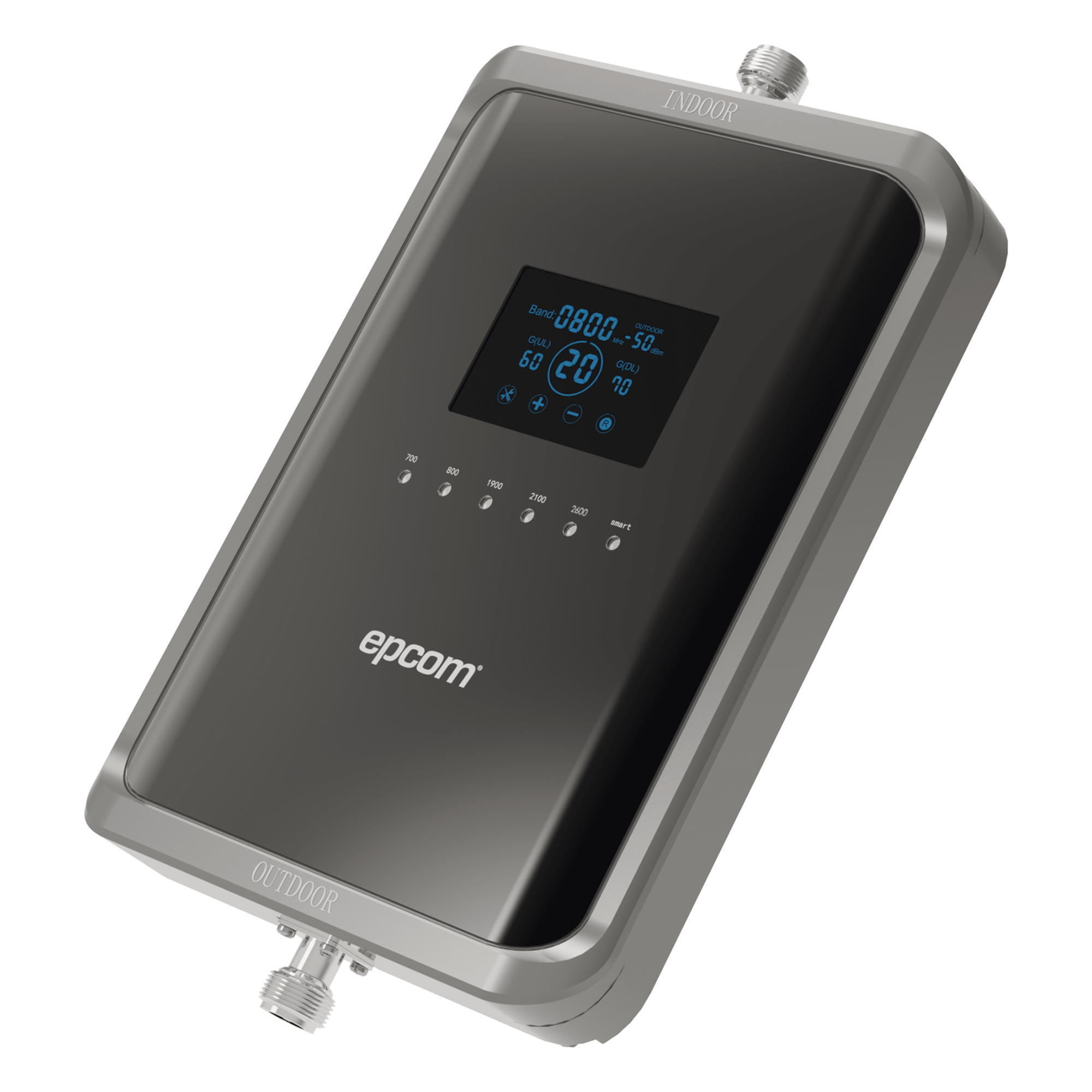 Kit Amplificador de Señal Celular 2G, 3G, 4G y 5G / Mejora llamadas convencionales y VoLTE / Amplifica señal de TELCEL, AT&T, MOVISTAR, BAIT,DiRi y más / Cubre hasta 300 m² con una antena y hasta 600 m² con 2 antenas.