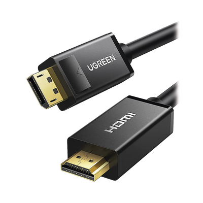 Cable DP Macho a HDMI Macho / Longitud 1.50 Metros (4.92 Pies) / Soporta 4K@30Hz / Soporta 3D / Cobre EstaÑado 28AWG / Blindaje Interno MÚltiple / TransmisiÓn Unidireccional / BotÓn de LiberaciÓn / Chip de Última GeneraciÓn