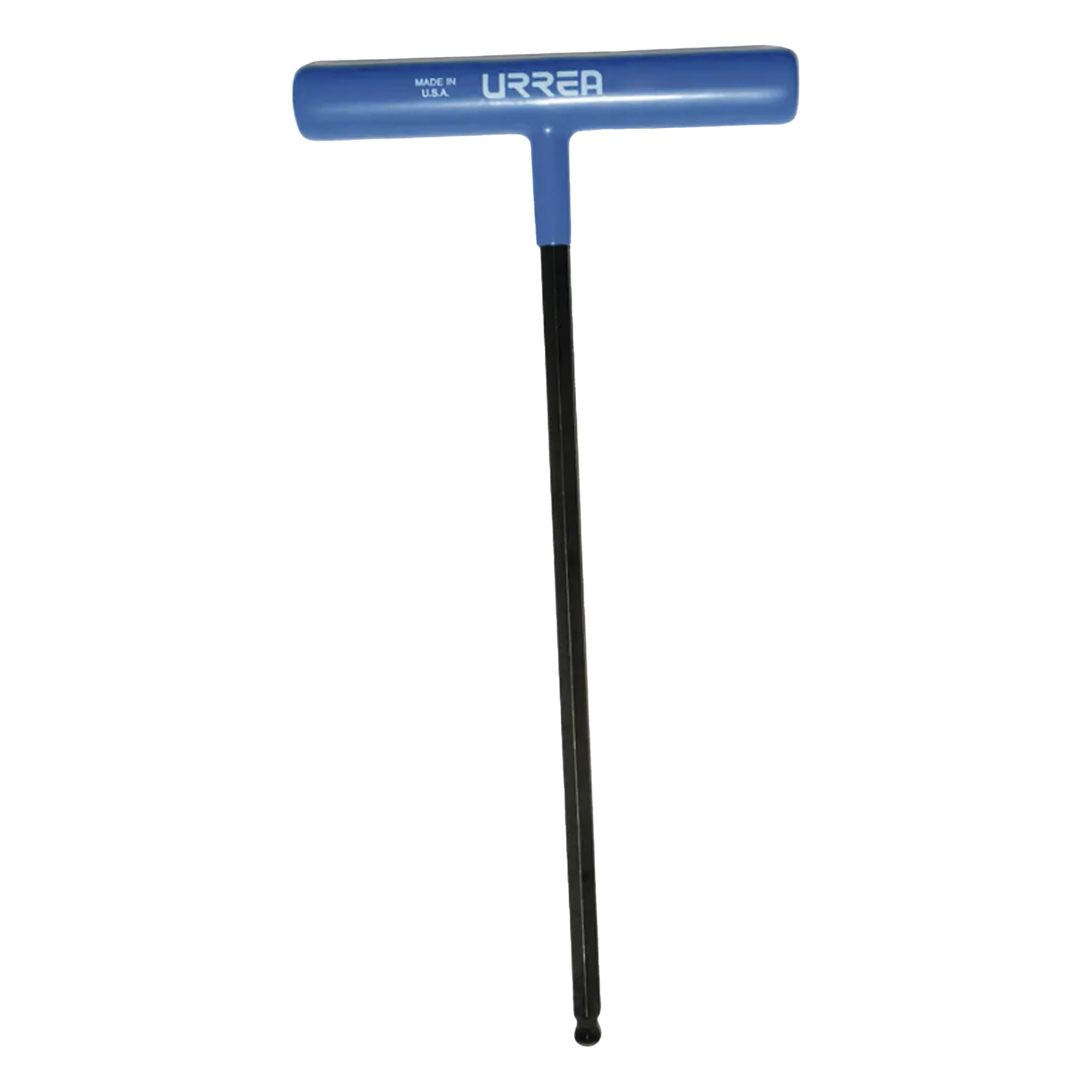 Llave Hexagonal Tipo T / Punta de Bola 6 mm / Longitud 9" (228.6 mm) / Mango Ergonómico Antideslizante / Acero Profesional — URREA · SKU SYS-465-18LB-GP
