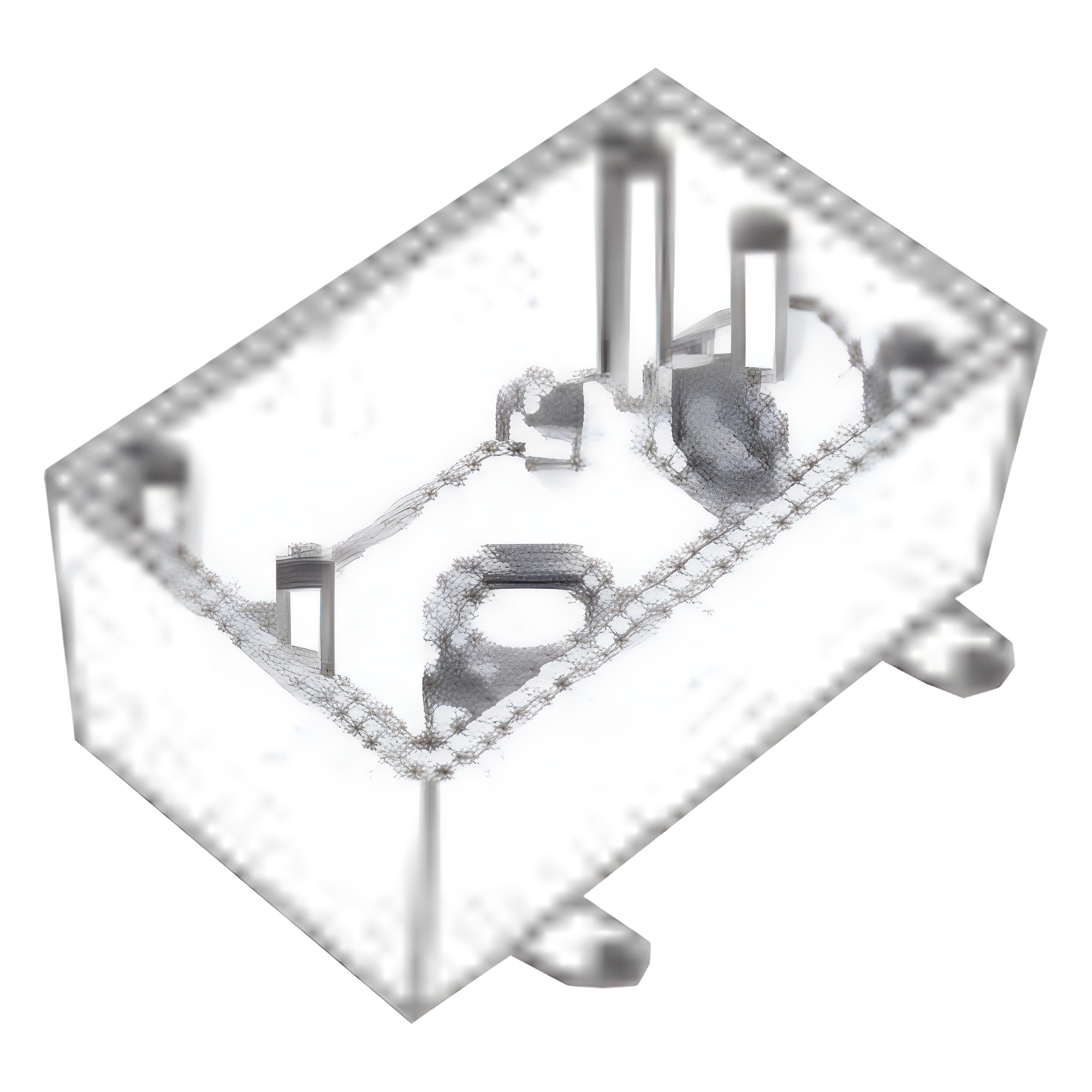 Caja Condulet / 3/4" (19.05 mm) / Dos Bocas / Aluminio Diecast / Intemperie / Volumen 303.4 cm³ — RAWELT · SKU RR-0508