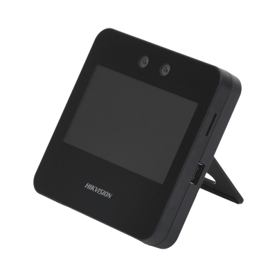 Terminal Min Moe WiFi / Touch de Reconocimiento Facial Ultra Rápido para ASISTENCIA y Control de ACCESO / 1500 Rostros y 3,000 tarjetas /  Lee códigos QR / Videoportero / Detección de Cubrebocas / SIP Estandar / HIK-IA