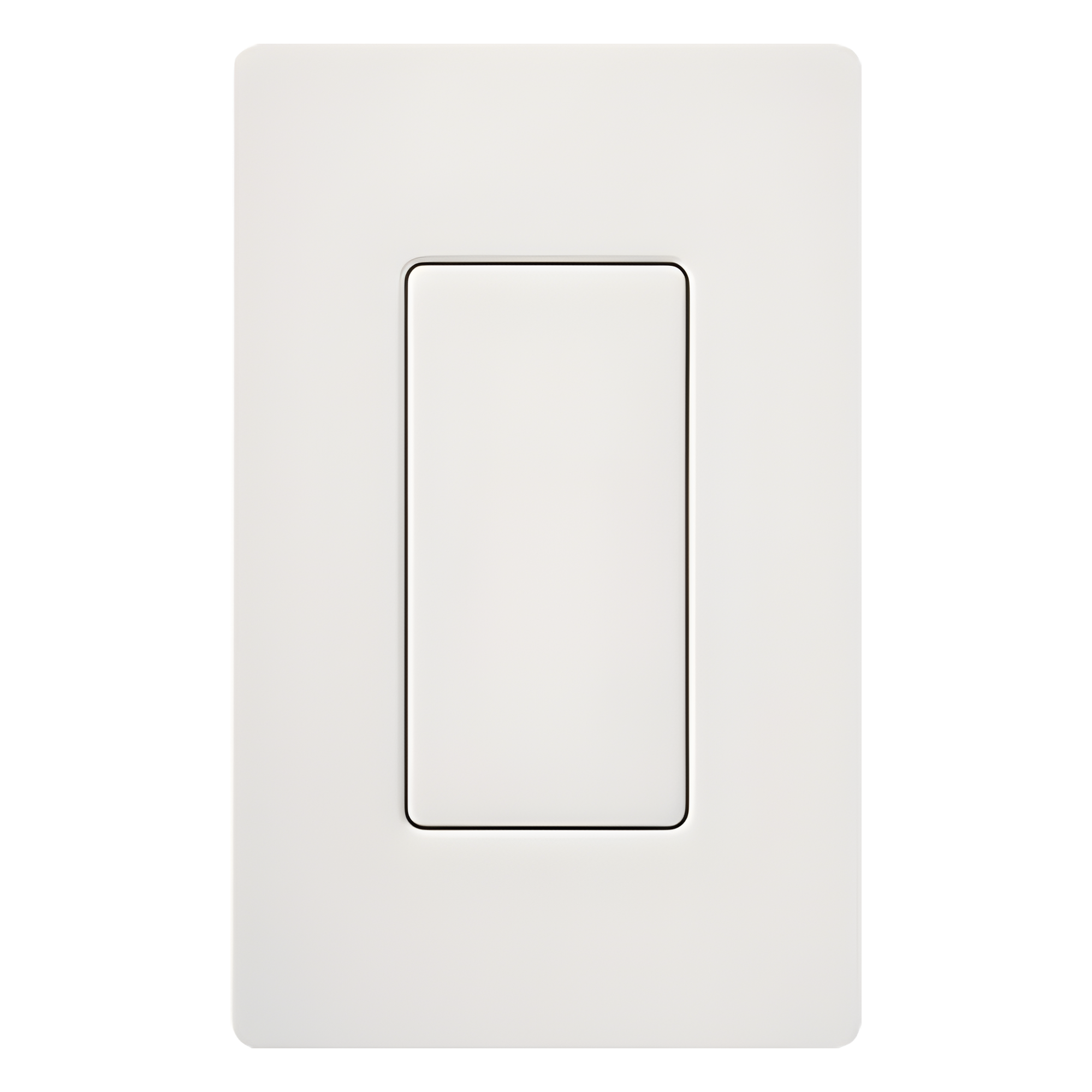 Inserto Ciego para Placa de Pared / Estilo Designer / Acabado Snow Satinado / Sin Tornillos Visibles — LUTRON ELECTRONICS · SKU SCBISW