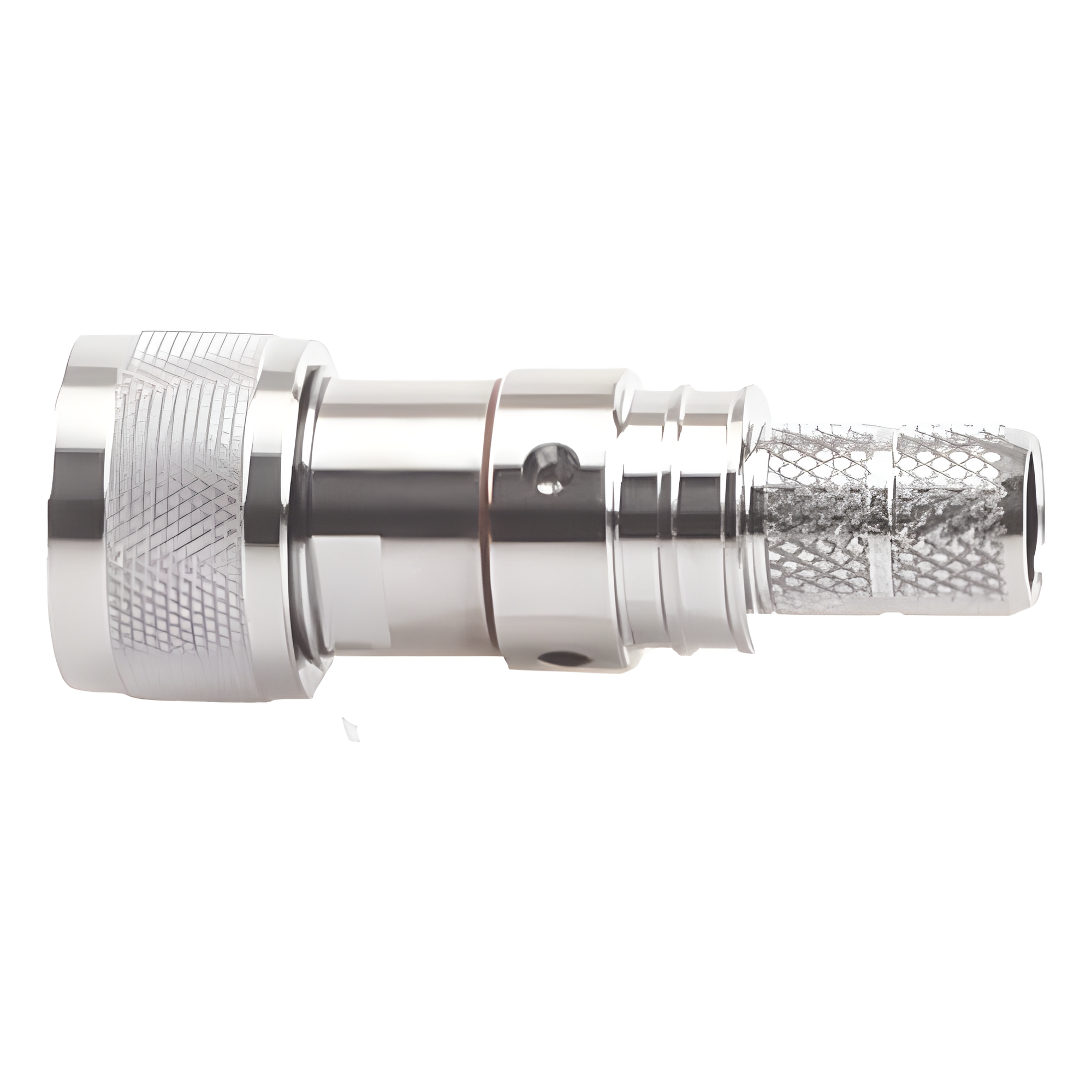 Conector UHF Macho / Plegable / Pin Cautivo / DC ~ 3 GHz / 50 Ω / Para RG-8, LMR400 — Times Microwave · SKU EZ-400-UM-X
