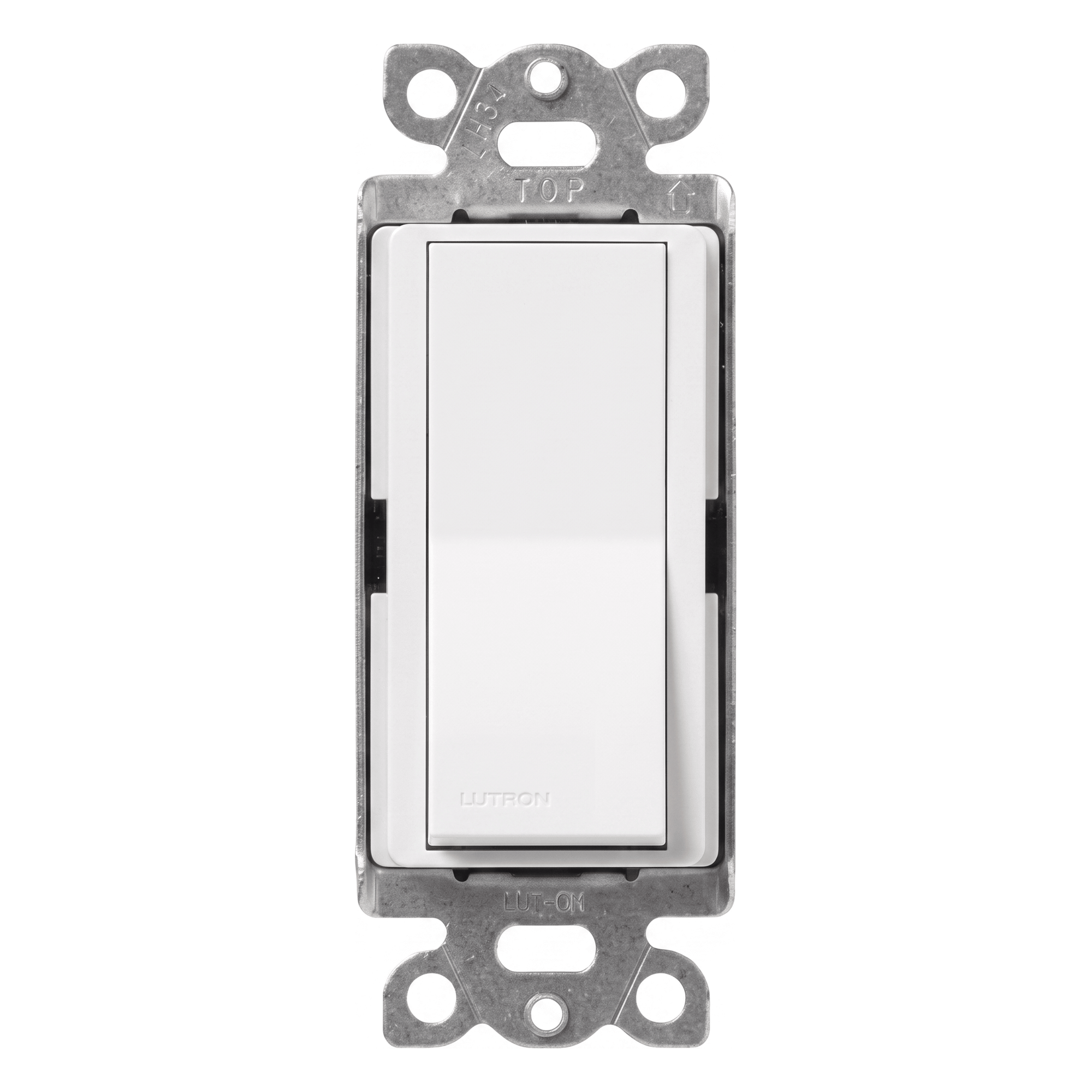 Interruptor de Paso 3 Vías / 120/277 V / 15 A / Iluminación y Motores / Paleta Grande / Blanco — LUTRON ELECTRONICS · SKU SC3PSSWL