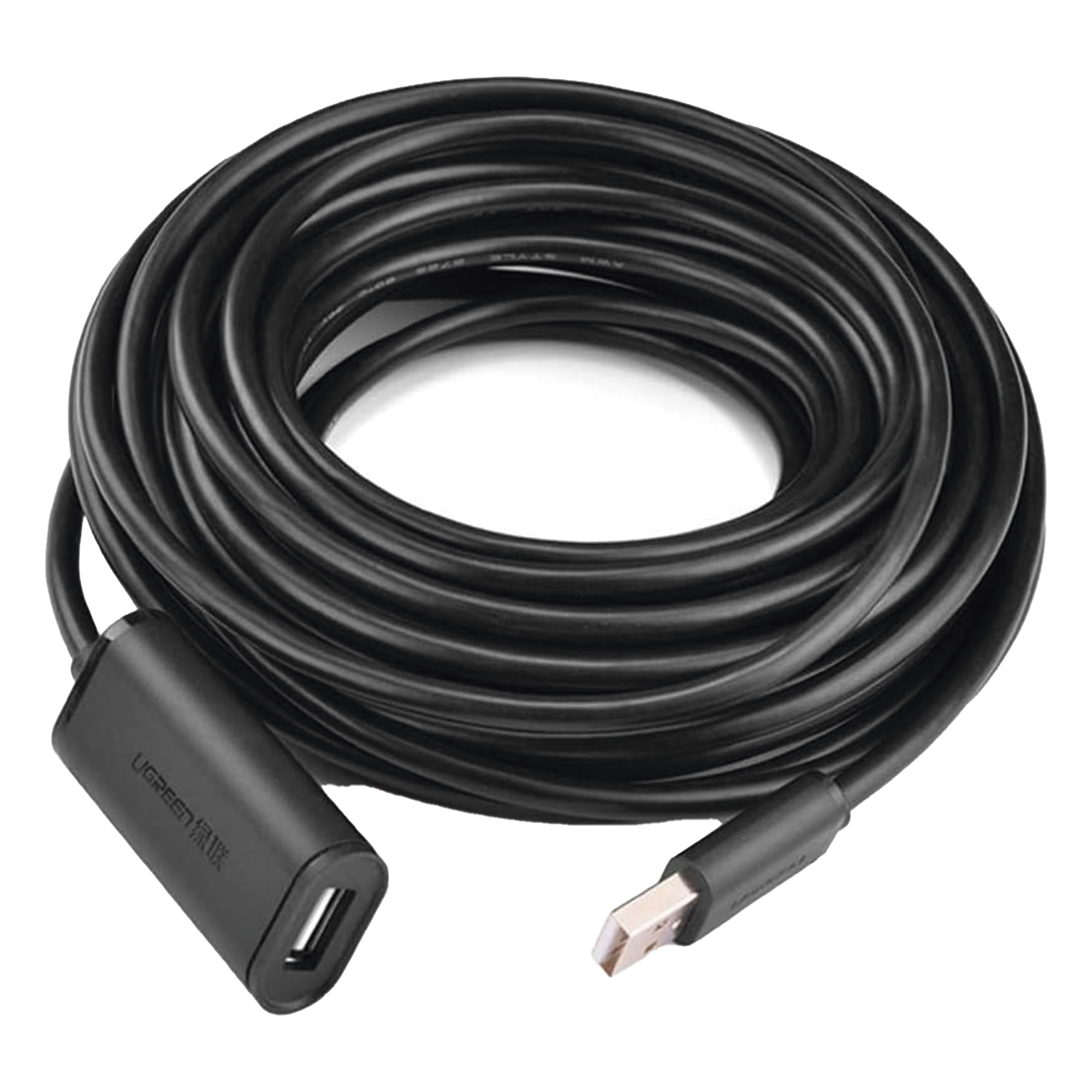 Cable de Extensión Activo USB 2.0 / 30 m (98.4 ft) / Macho-Hembra / Amplificador FE1.1S / 480 Mbps / Blindaje Triple