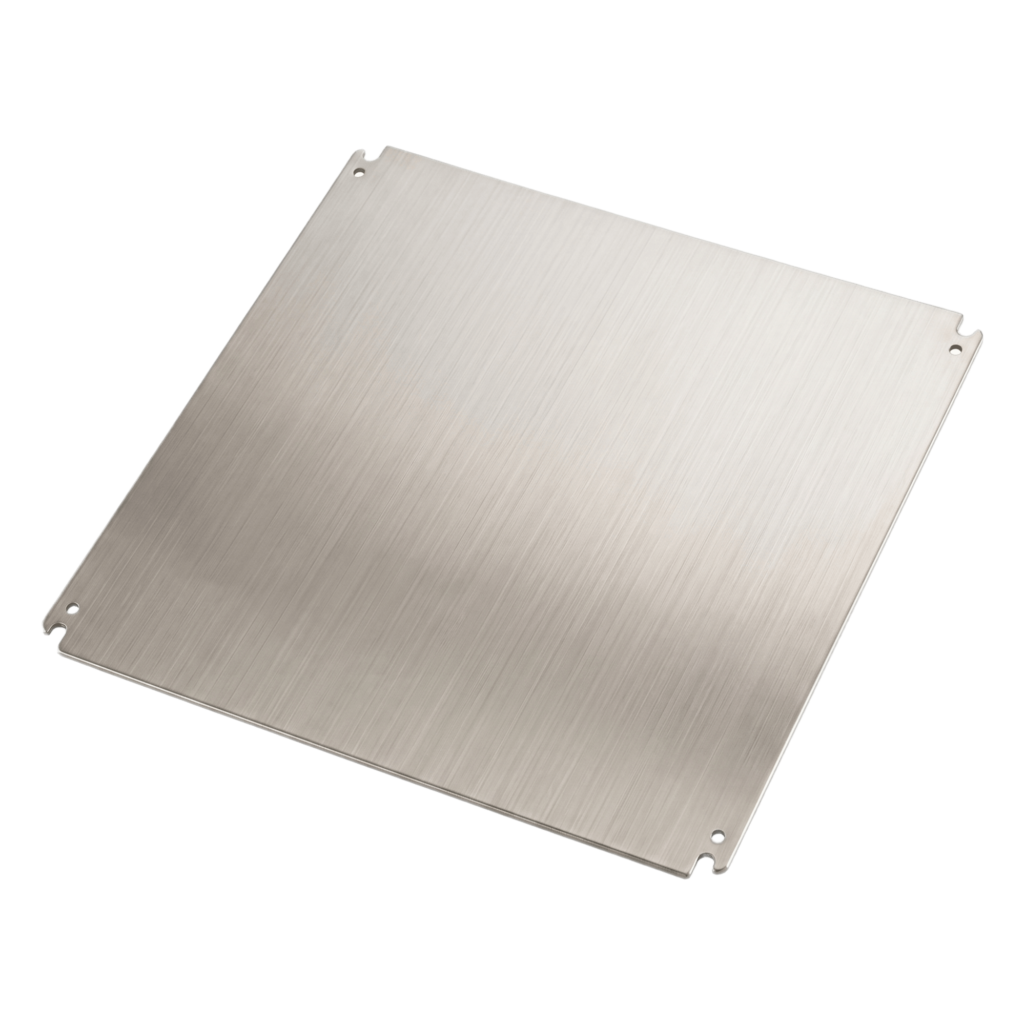 Gabinete de Acero Inoxidable / IP66 / 400x300x150 mm (15.7 x 11.8 x 5.9 in) / 2 Cerraduras / Placa de Montaje 2 mm