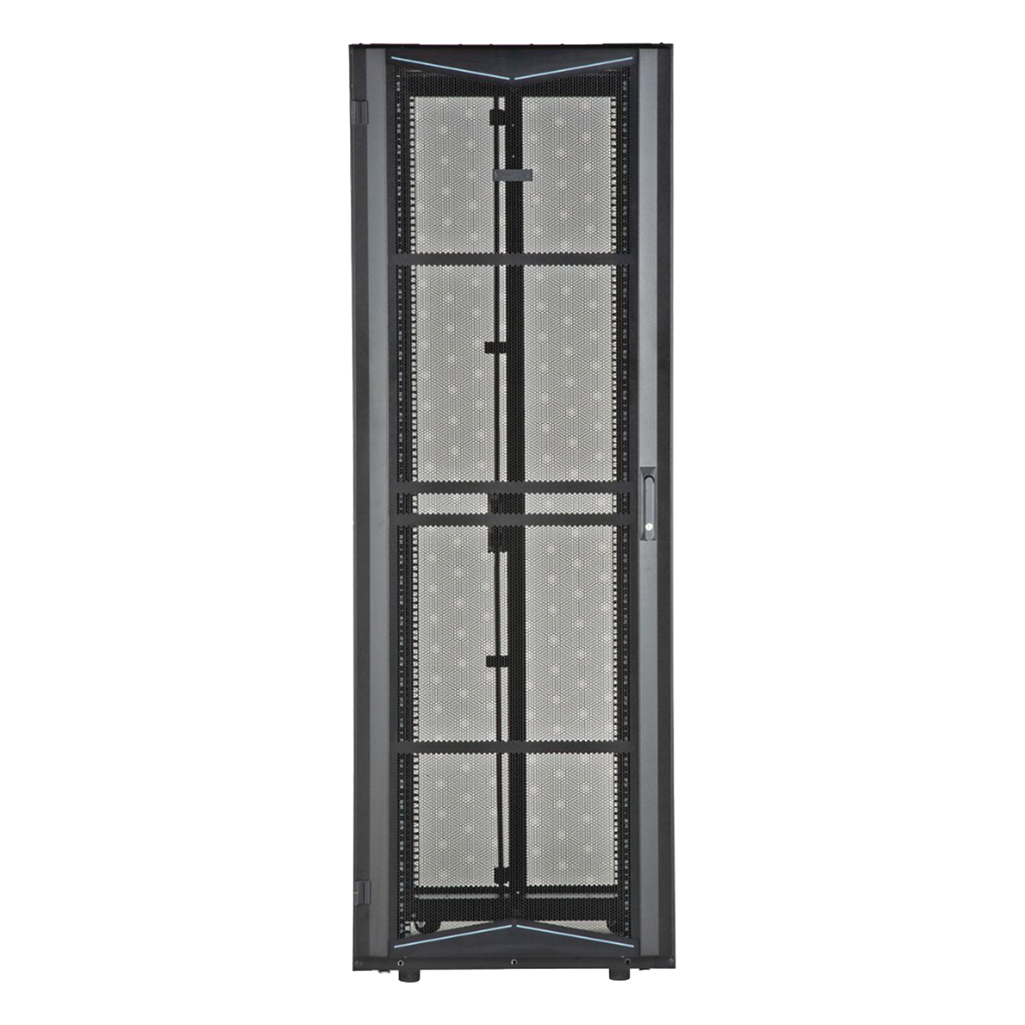 Gabinete para Centros de Datos / 42 UR / 800 mm Ancho / 1200 mm Profundidad / 2.62 x 3.94 pies / Acero / Negro