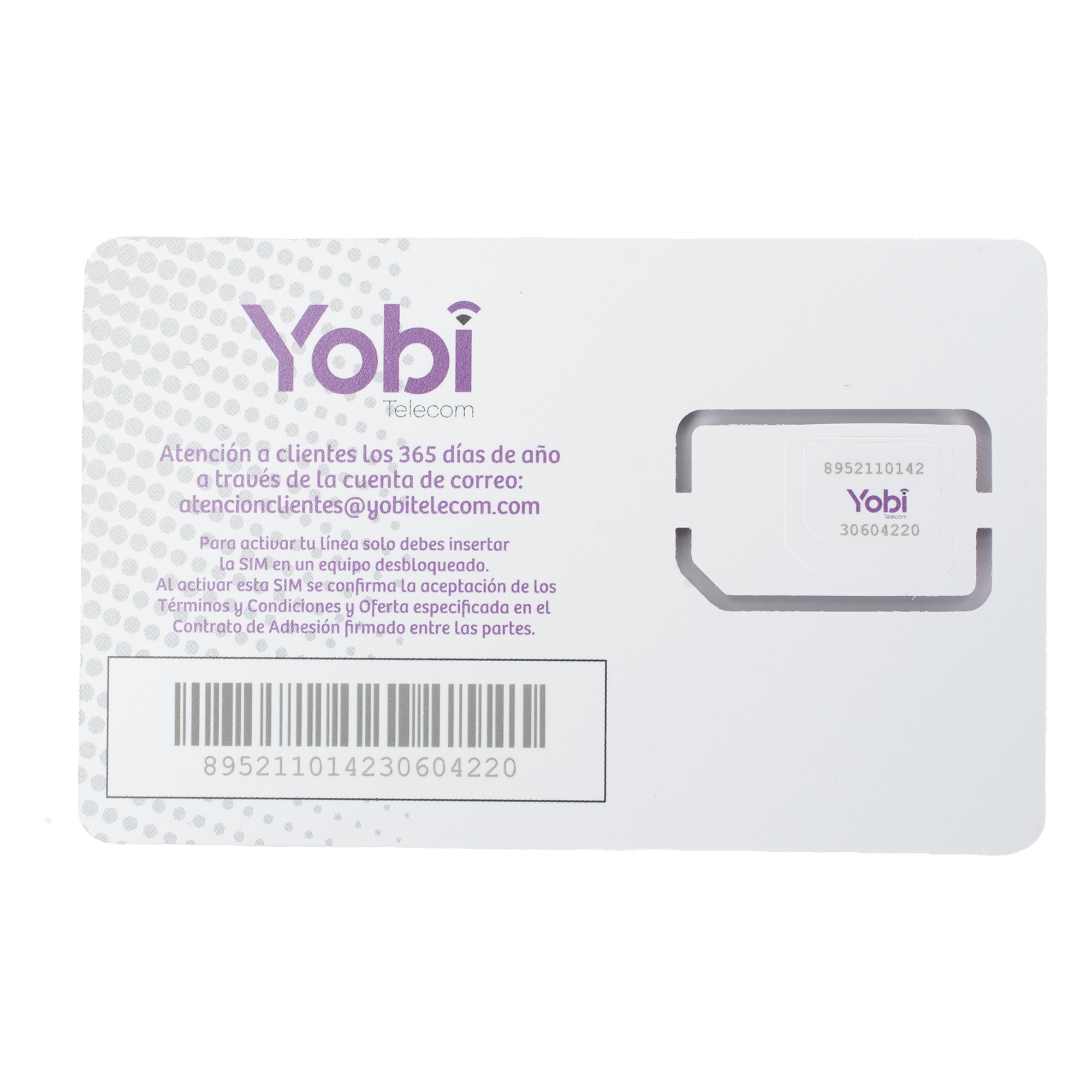 SIM de Datos / 10 GB Mensuales / 12 Meses de Servicio / 2G 3G 4G 5G / Roaming EU y Canadá 15 días