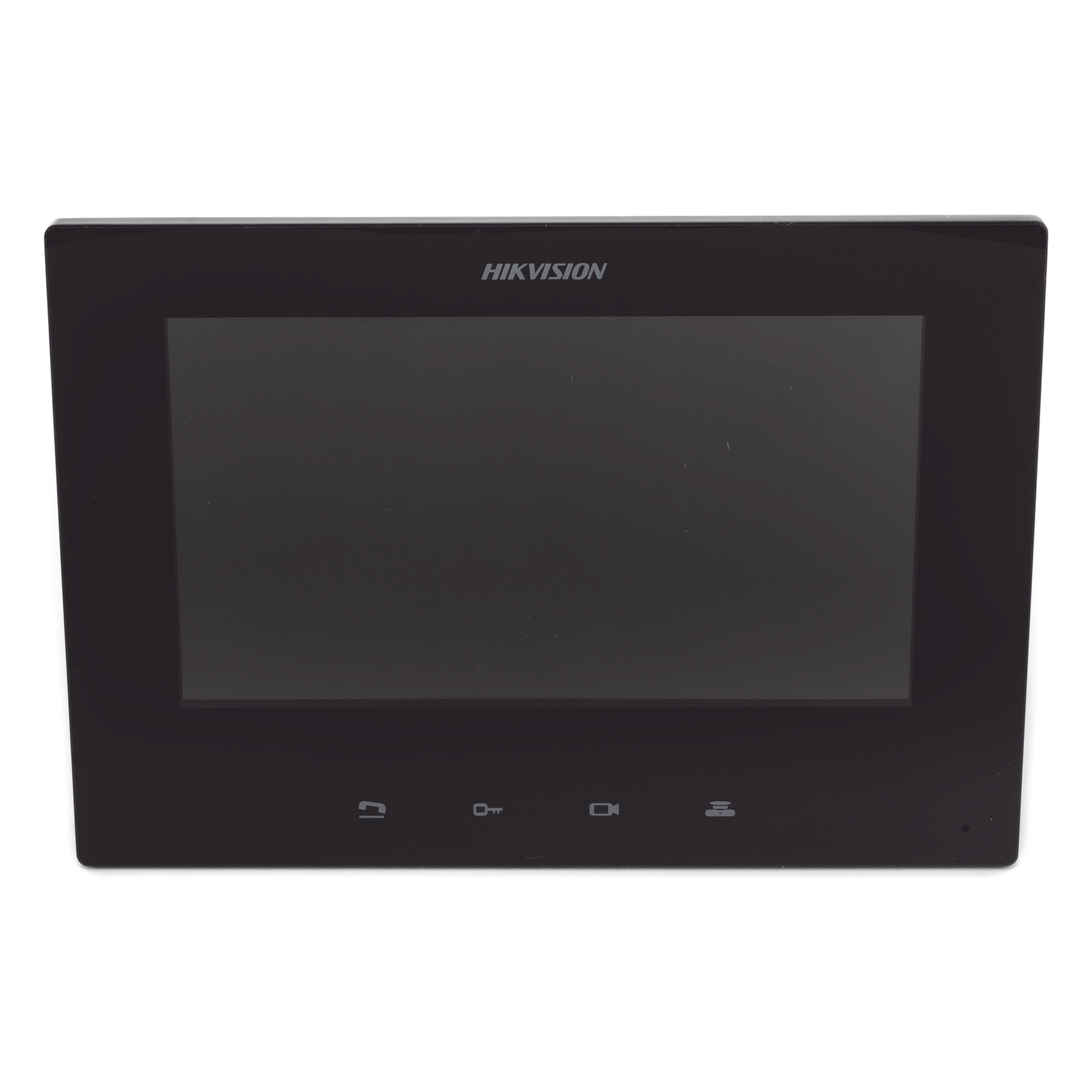 Monitor IP para Videoportero / Pantalla 7" / Resolución 1024 x 600 / 16 Canales de Video / PoE Estándar / 8 Entradas de Alarma