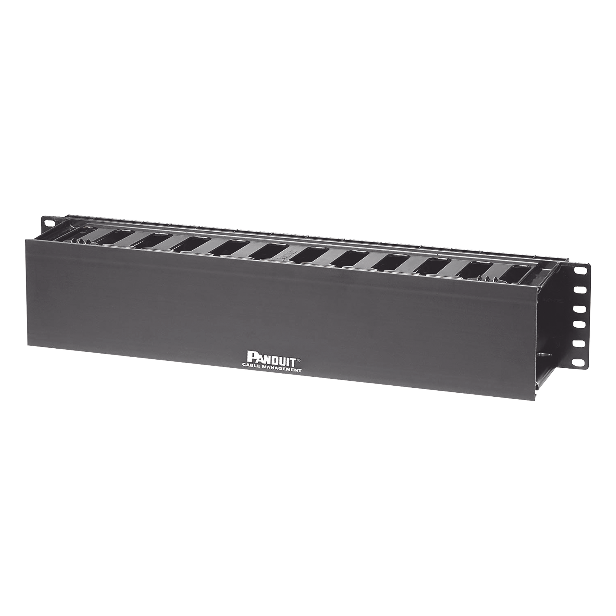 Organizador de Cables Horizontal / Rack 19in / 2UR / Frontal / PatchLink / ABS — PANDUIT · SKU WMPF1E