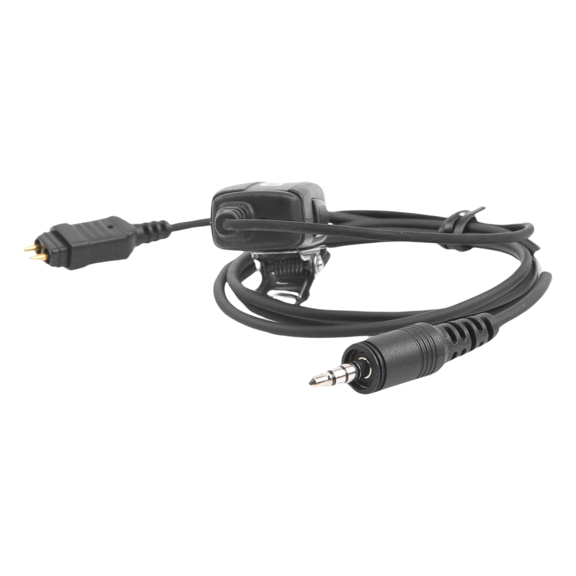 Micrófono de 1 Cable / Kevlar Reforzado / Conector 5 lb / PTT Ergonómico / Serie LOC / Compatible KENWOOD PKT-23K