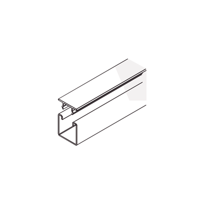 Tope Unicanal Plano para Tornillo de  3/8" ( 9.5 mm ).
