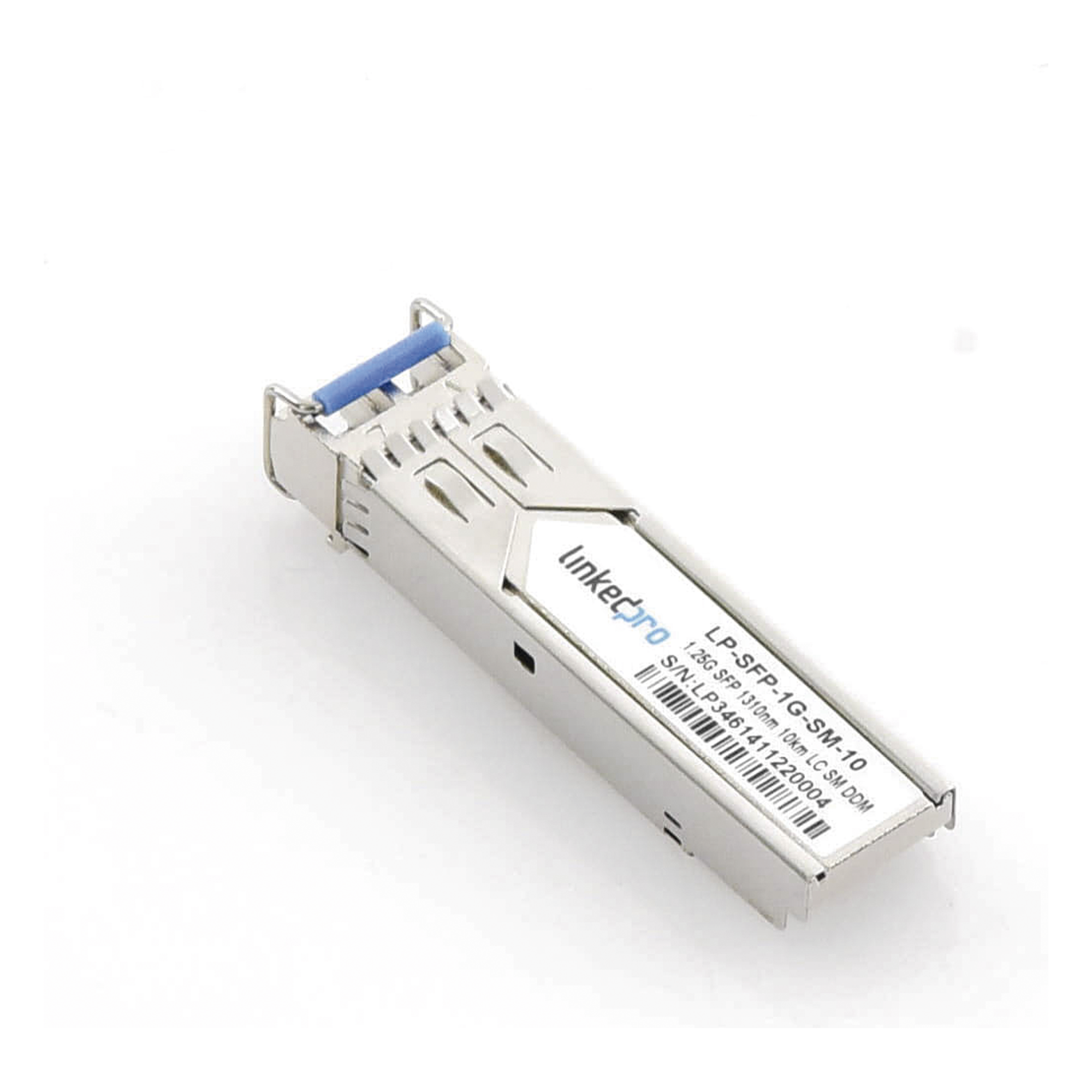 Transceptor Óptico SFP / Monomodo 1310 nm / 1.25 Gbps / 1000BASE-LX / LC/UPC Dúplex / DDM / 10 km (6.2 mi)