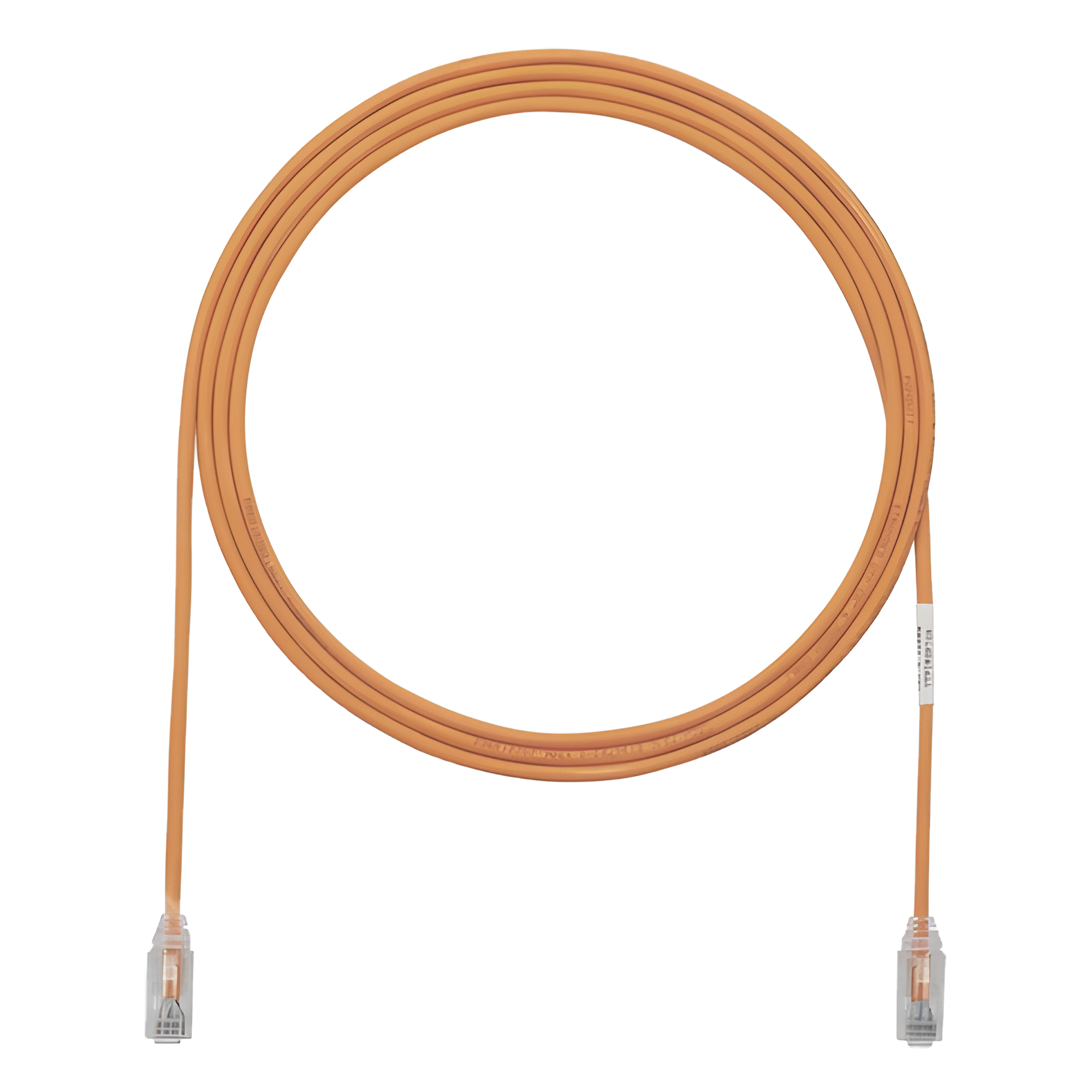 Cable de Parcheo / Cat6 UTP / 28AWG Diámetro Reducido / 0.91 m (3 ft) / Naranja — PANDUIT · SKU UTP28SP3OR