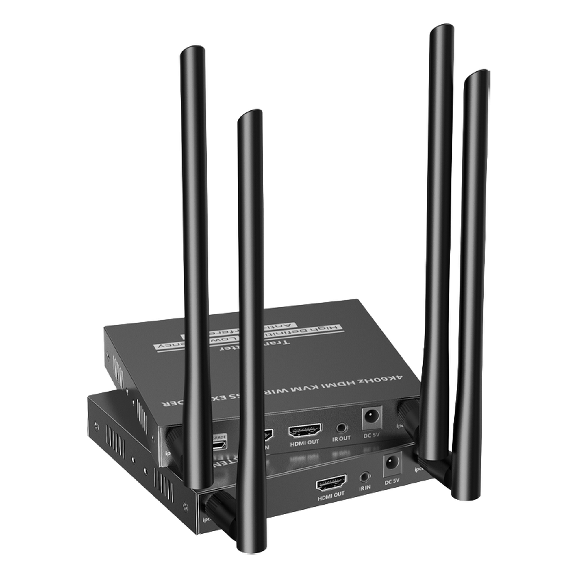 Extensor HDMI Inalámbrico / 4K@60Hz / Transmisión 50 m (164 ft) / Banda 5 GHz / Transferencia IR / Emparejamiento SSID