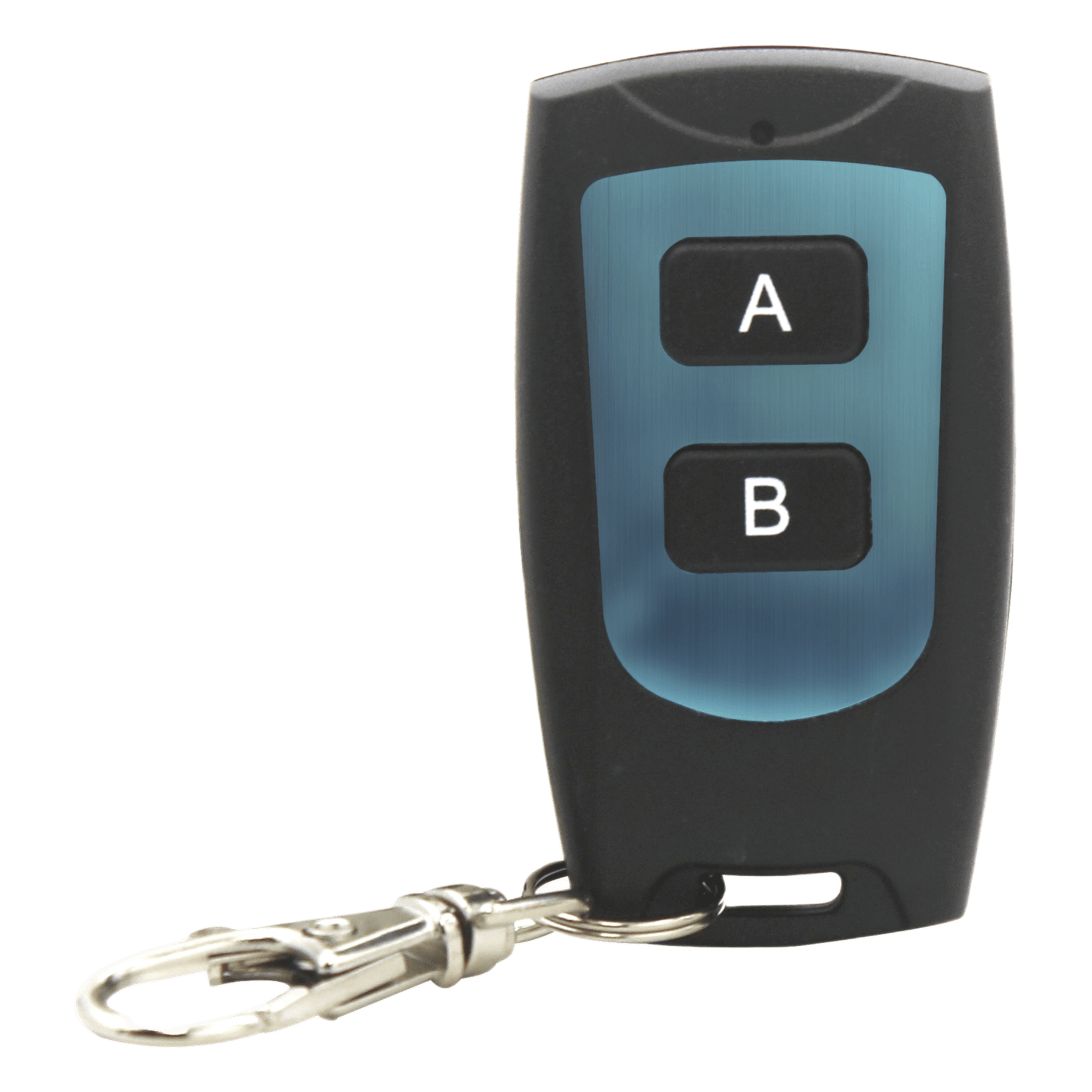 Control Remoto de 2 Botones / RFID 433.92 MHz / 57x32x11 mm / 22 g / 2.24x1.26x0.43 in — ACCESSPRO · SKU ACCESS807M2