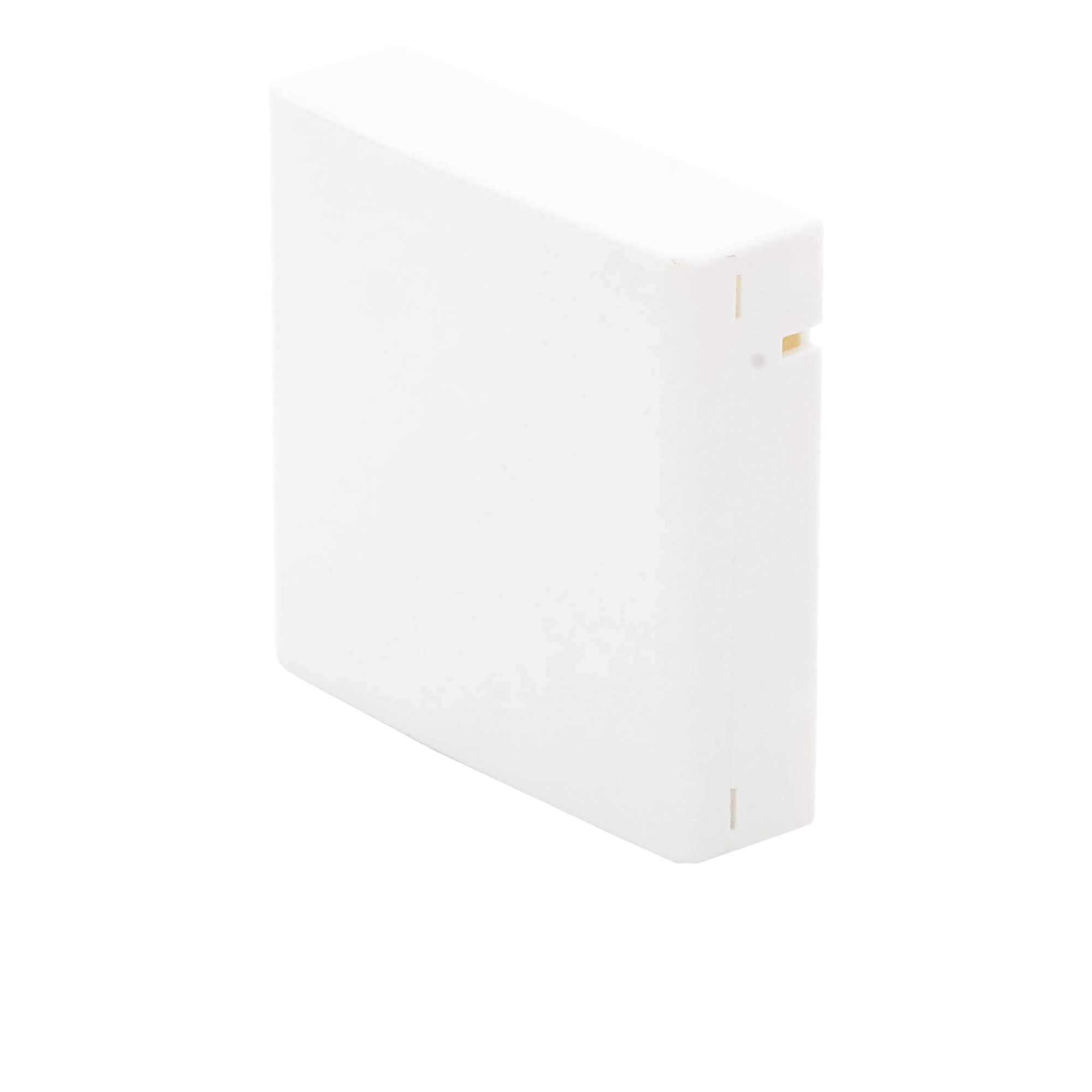 Roseta de Fibra Óptica / 86x86x25 mm / Acoplador SC/APC / IP30 / 4 Direcciones de Entrada