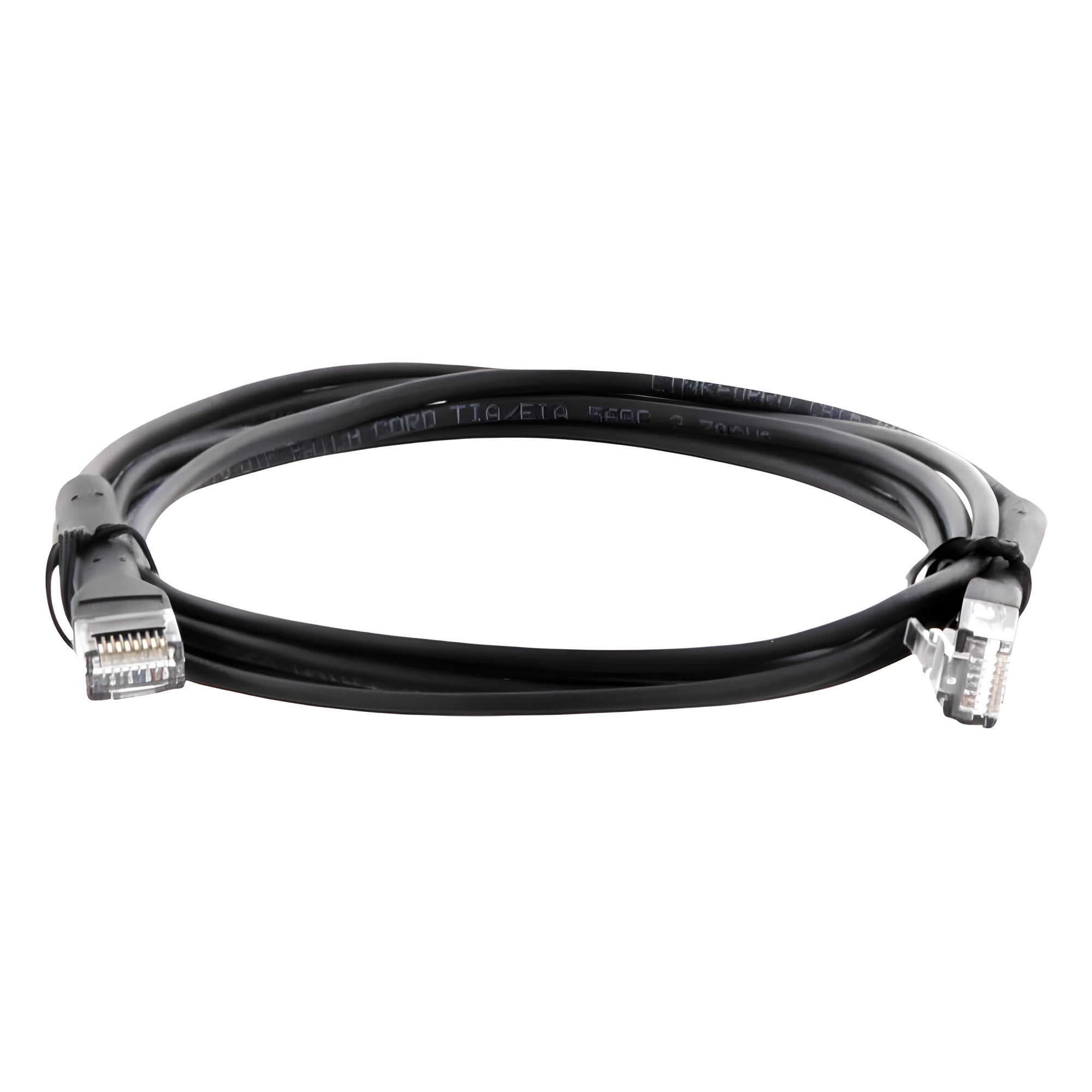 Cable de Parcheo UTP / Cat6 / 250 MHz / 2 m (6.56 ft) / Ultra Slim / Conectores RJ45 Chapados en Oro