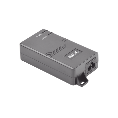 Inyector PoE  IEEE 802.3at, Puertos Gigabit, Hasta 30 W de Salida PoE (Mid-span)