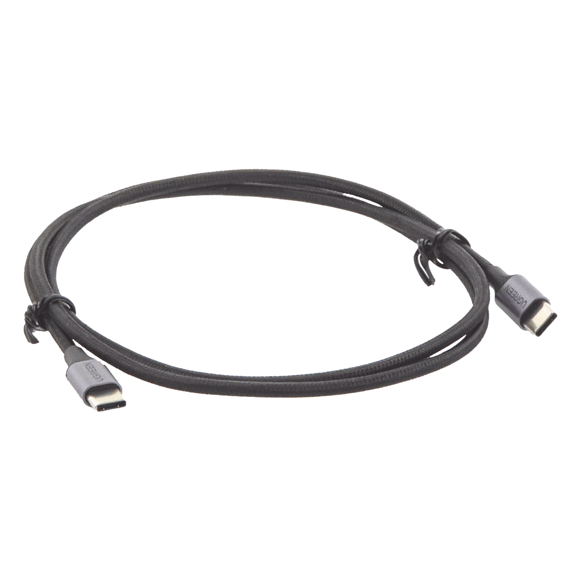 Cable USB-C a USB-C / 1 Metro (3.28 Pies) / 60W PD / 480 Mbps / Nylon Trenzado / Aluminio