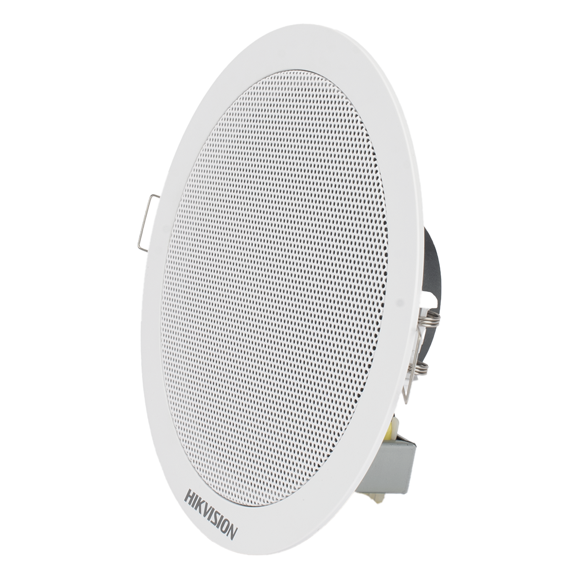 Altavoz de Plafón / 6 Watts / Línea 100 V / Rejilla Metálica / 96 dB / Interior — HIKVISION · SKU DS-QAE0206G1-V