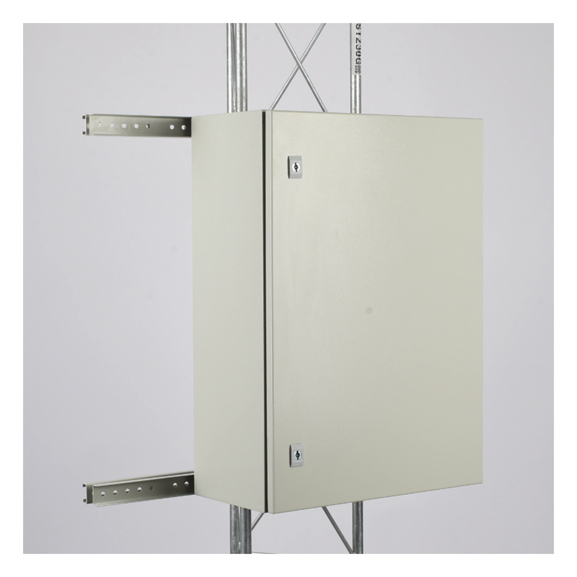 Soporte de Torre Universal / 30-80 cm Ancho / 50 kg Carga / 2.95 x 1.57 x 1.18 ft / Acero Inoxidable