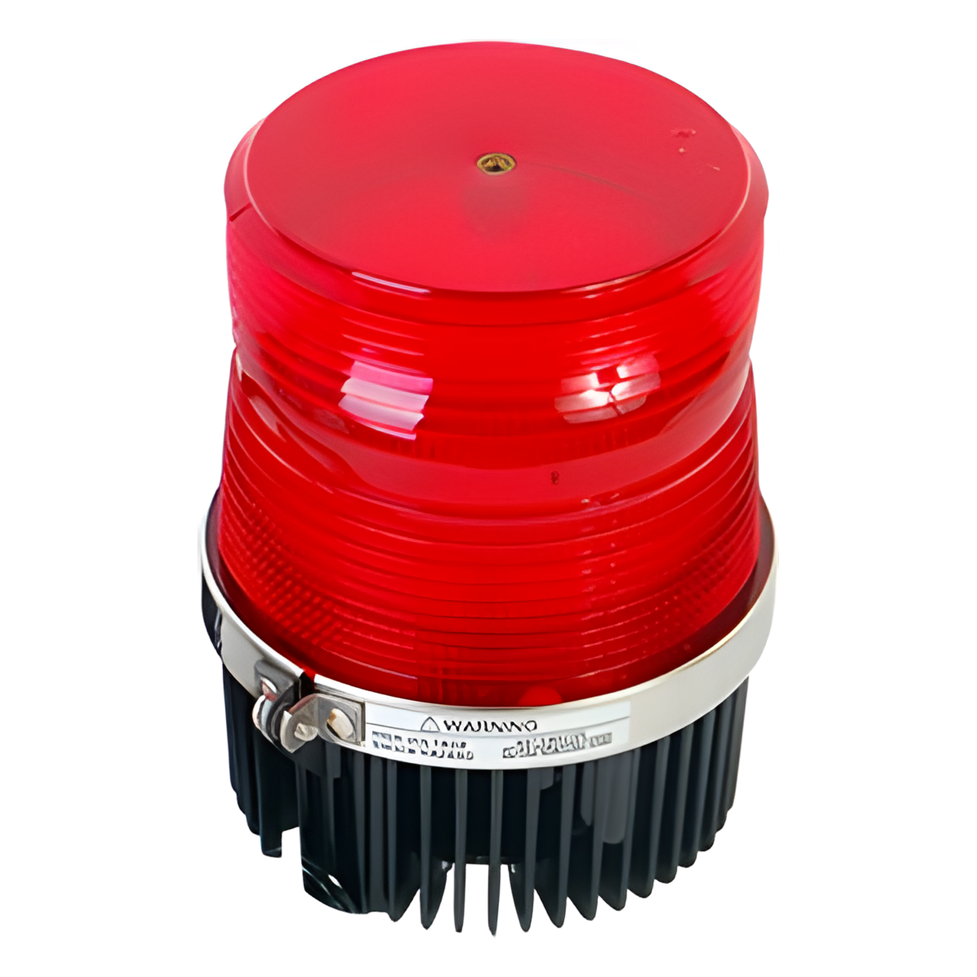 Luz Estroboscópica / Roja / Para Motocicleta / Lente Policarbonato Anti-Impacto / Resistente al Agua — FEDERAL SIGNAL · SKU 60061104