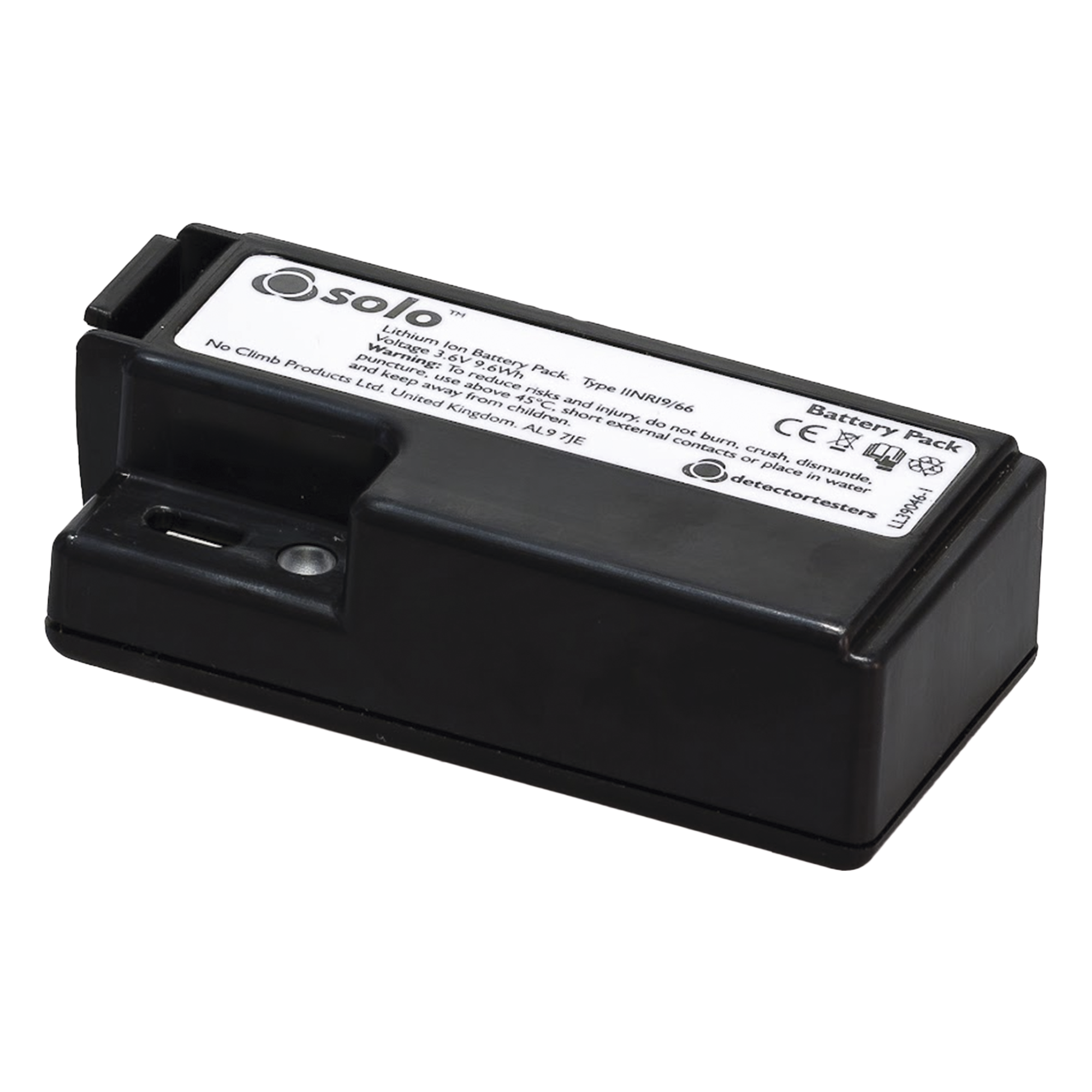 Batería de Litio Recargable / 5000 mAh / Carga Rápida < 2 h / Diseño Compacto — SDI · SKU SOLO-370