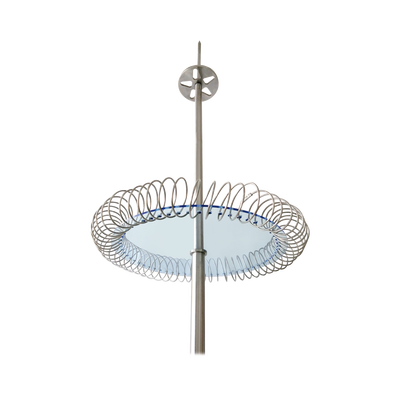 Pararrayos Dipolo Corona / Aluminio / Radio Protección 72° / 1.7 m (5.6 ft) / Efecto Ionización