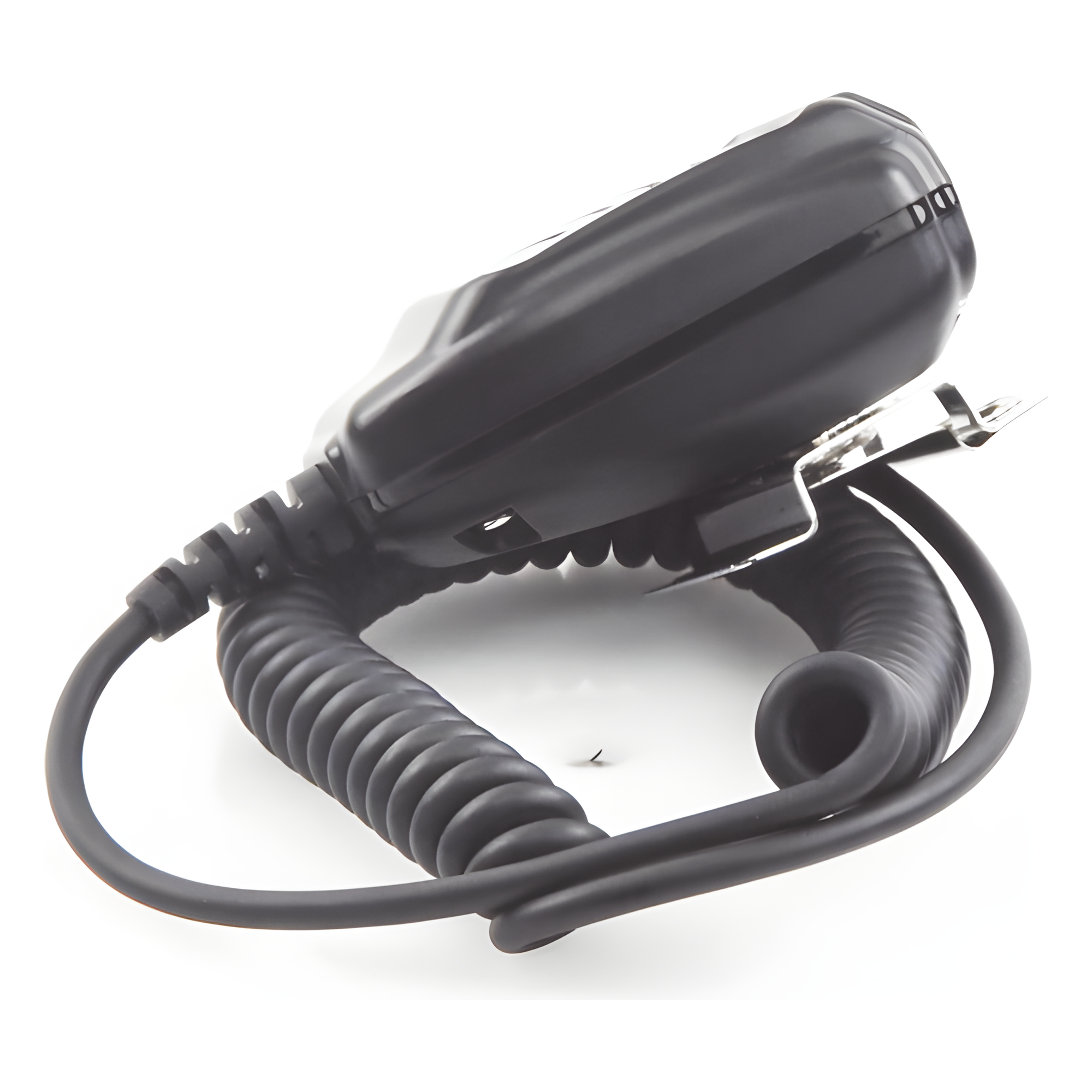 Micrófono para Radio Móvil / Conector 8 Pines / IP54 / Cable Kevlar 40 kg / PTT para Guantes / Grado Médico
