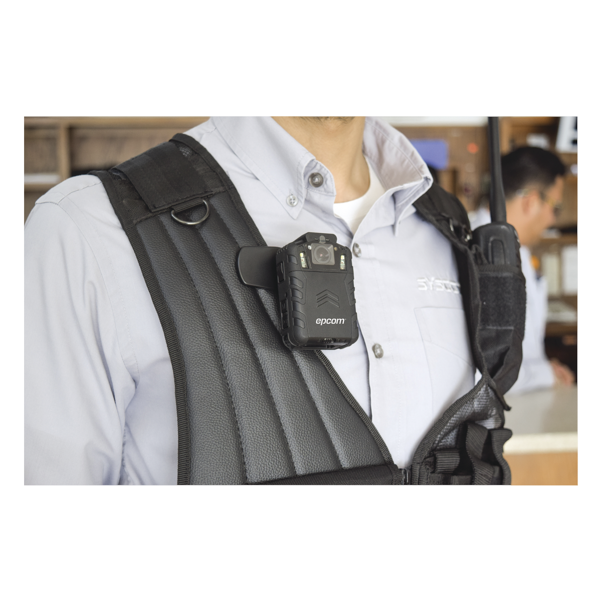 Body Camera para Seguridad / Hasta 32 Megapixeles / Video HD 3 Megapixel / Descarga de Video Automática / GPS Interconstruido / Pantalla LCD