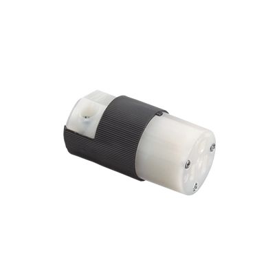Conector Entrada Recta/ 15A 125V/ 2 Polos 3 Hilos/ Nema 5-15R/ Grado Industrial- Comercial.