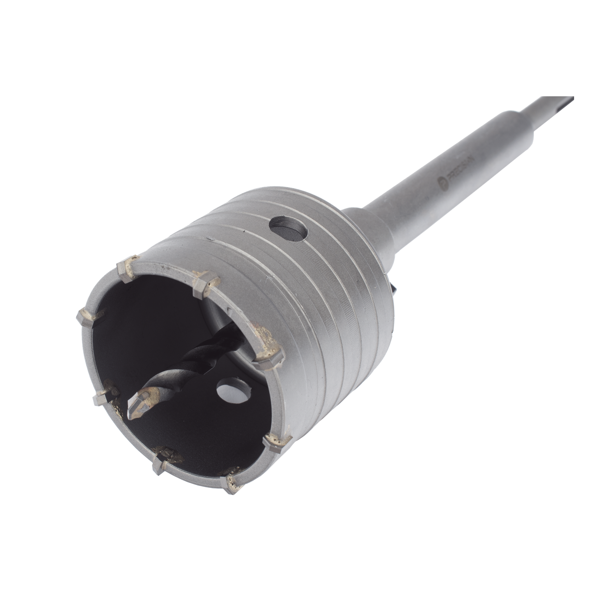 Broca Pasamuros SDS, Sacabocado para Concreto de 65mm con Extensión de 220mm 