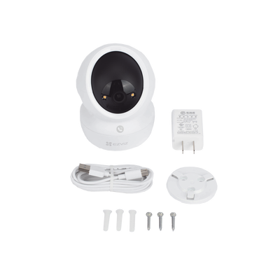 Cámara PT Wi-Fi / 4K (8 Megapíxeles) / Audio de Dos Vías / Visión Nocturna Inteligente en Color  / Detección Humana / Detección de Mascota / Llamada a la App con un toque / Almacenamiento en MicroSD y Nube