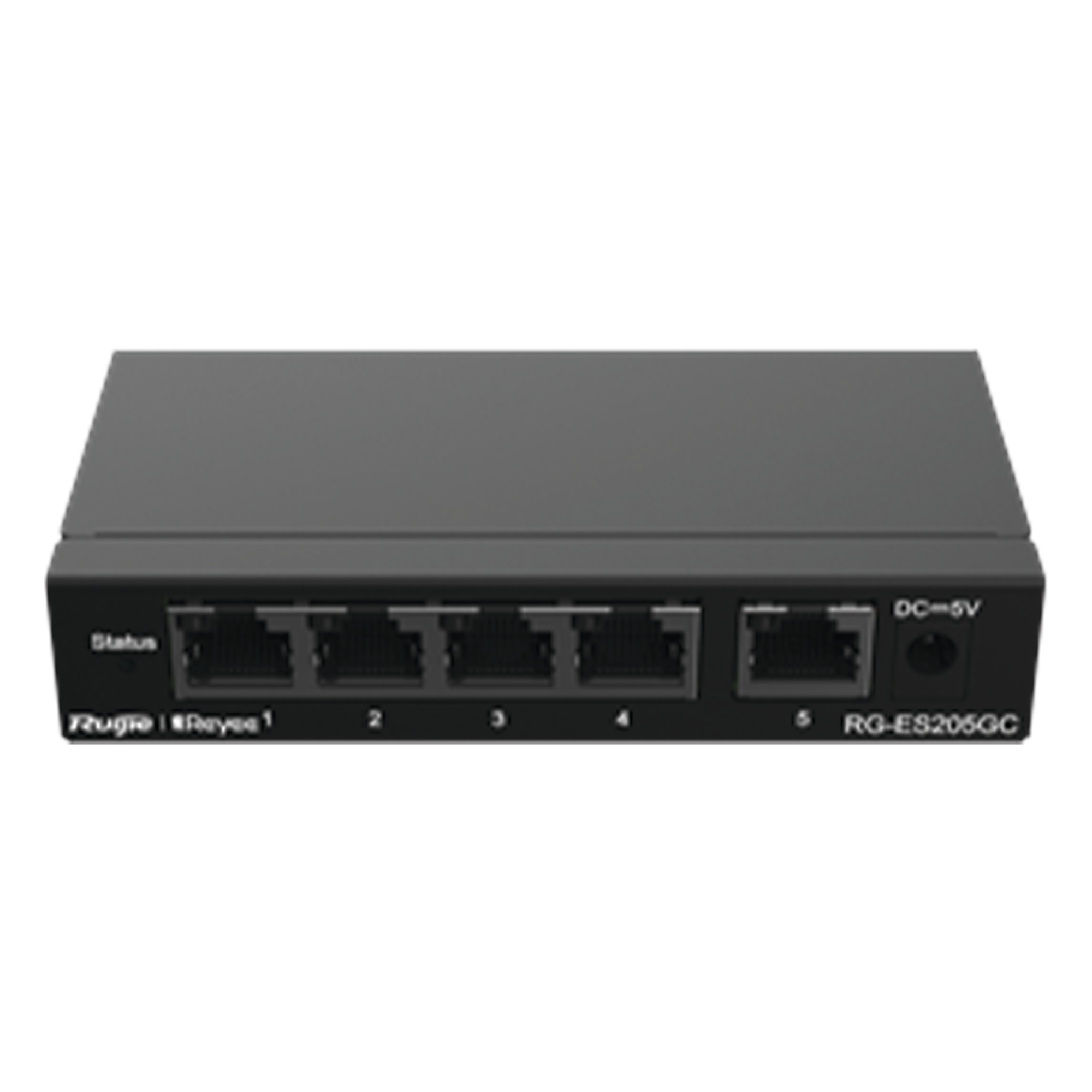 Switch Administrable / 5 Puertos Gigabit / Capacidad 10 Gbps / Gestión Cloud y Móvil / 16 VLANs / 5W Máximo