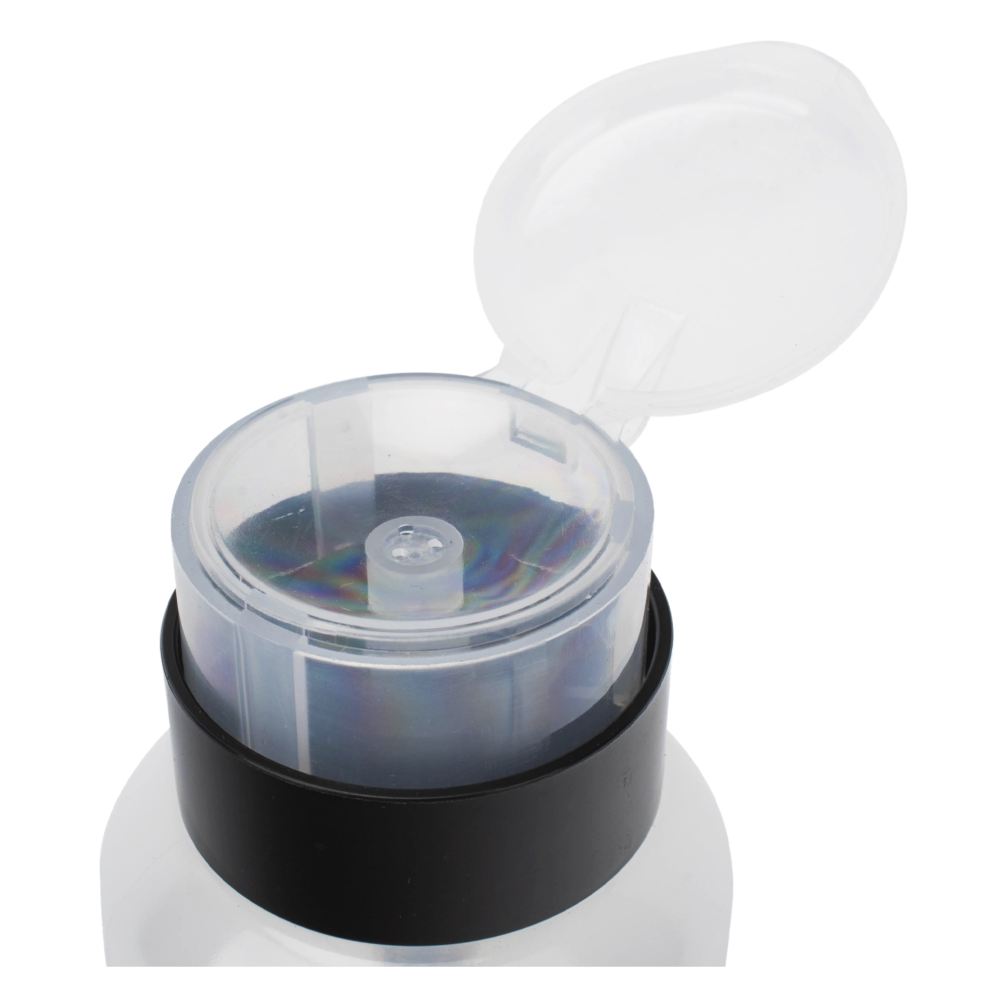 Dispensador de Alcohol / Capacidad 200 ml / Sistema Bloqueo Antiderrames / Limpieza Fibra Óptica / Diseño Compacto
