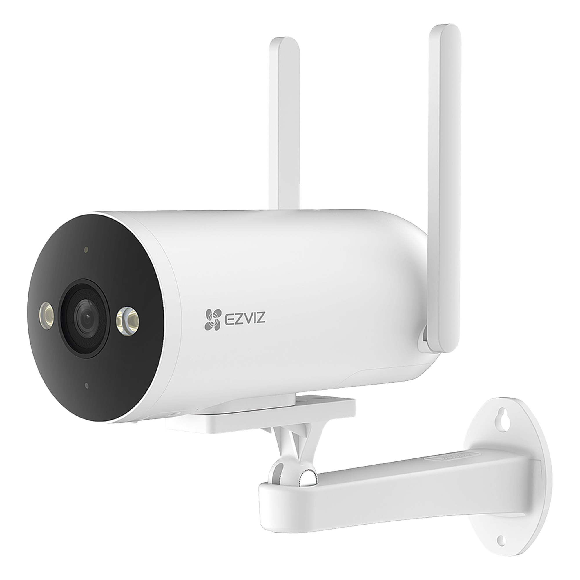 Cámara Bala IP / 3 Megapixel (2K) / 4G LTE / Visión Nocturna a Color 0.01 lux / Defensa Activa con Sirena y Luz Estroboscópica / Audio Bidireccional / IP67 / IR 30 m (98.4 ft) — EZVIZ · SKU CS-H5/3MP/4G